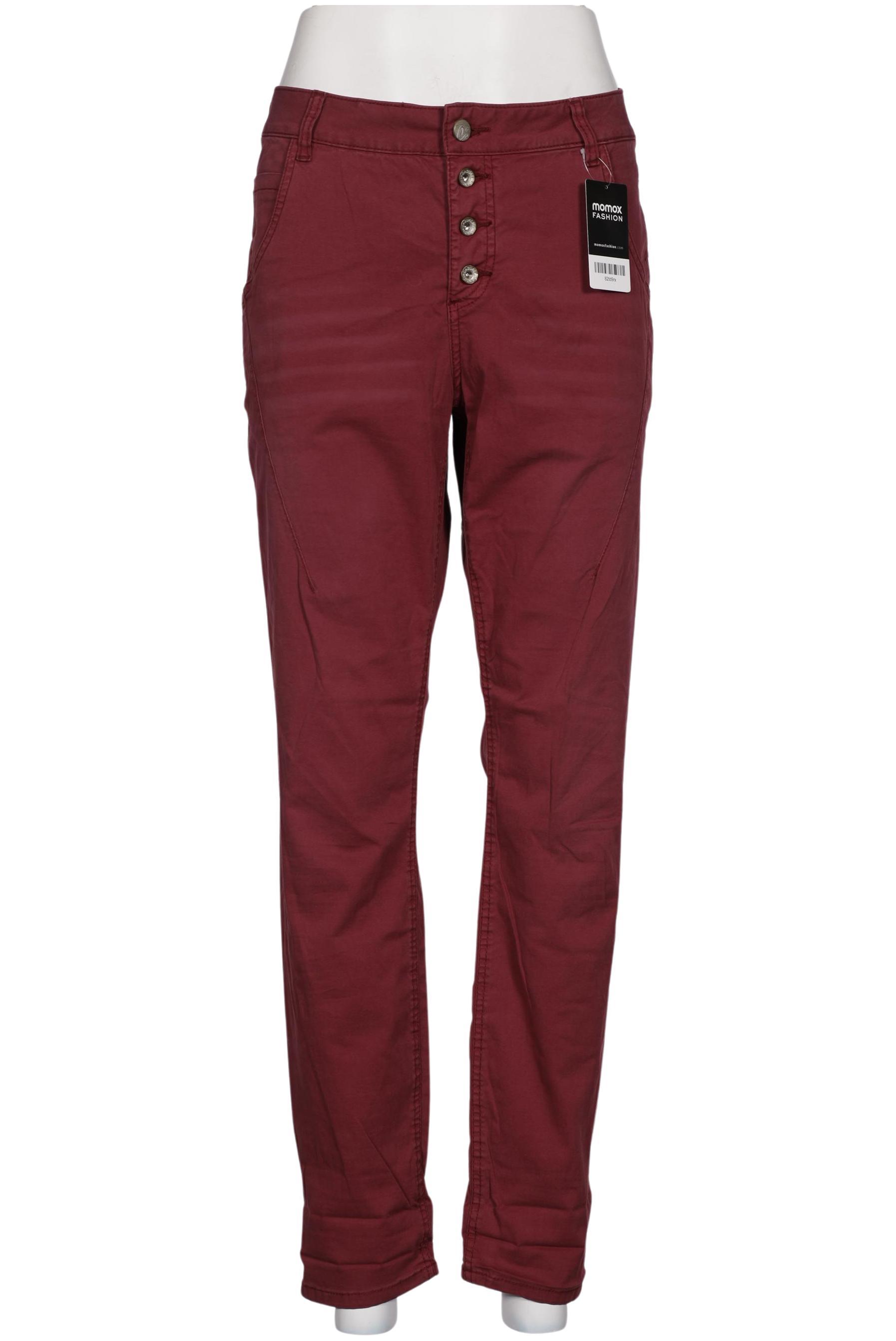

Comma Damen Stoffhose, bordeaux, Gr. 40