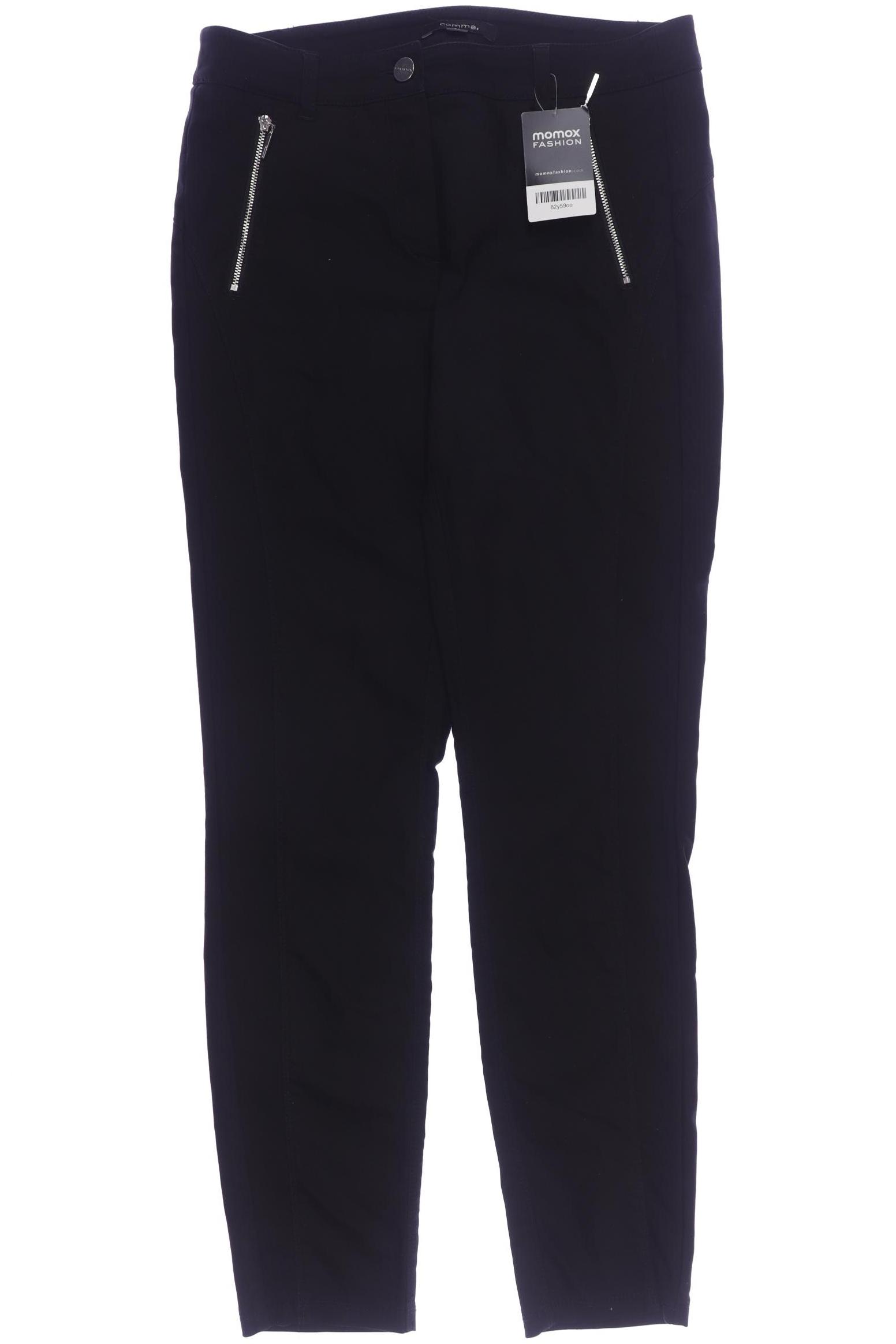 

Comma Damen Stoffhose, schwarz, Gr. 38