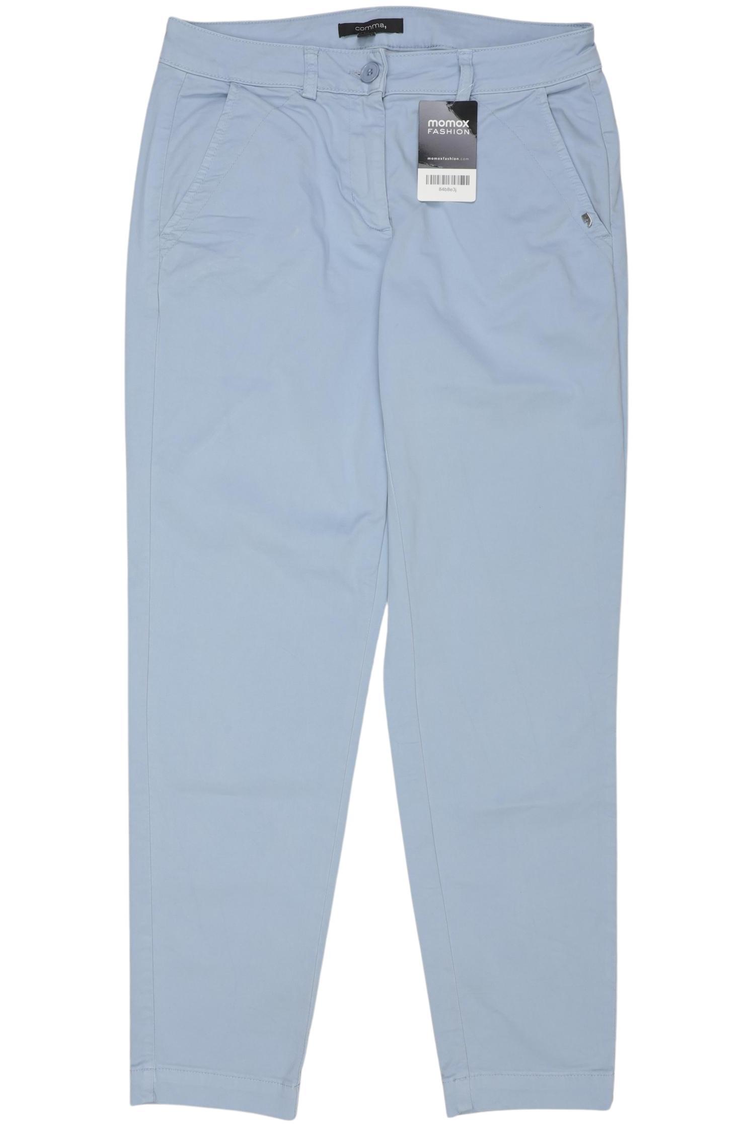 

Comma Damen Stoffhose, hellblau, Gr. 36