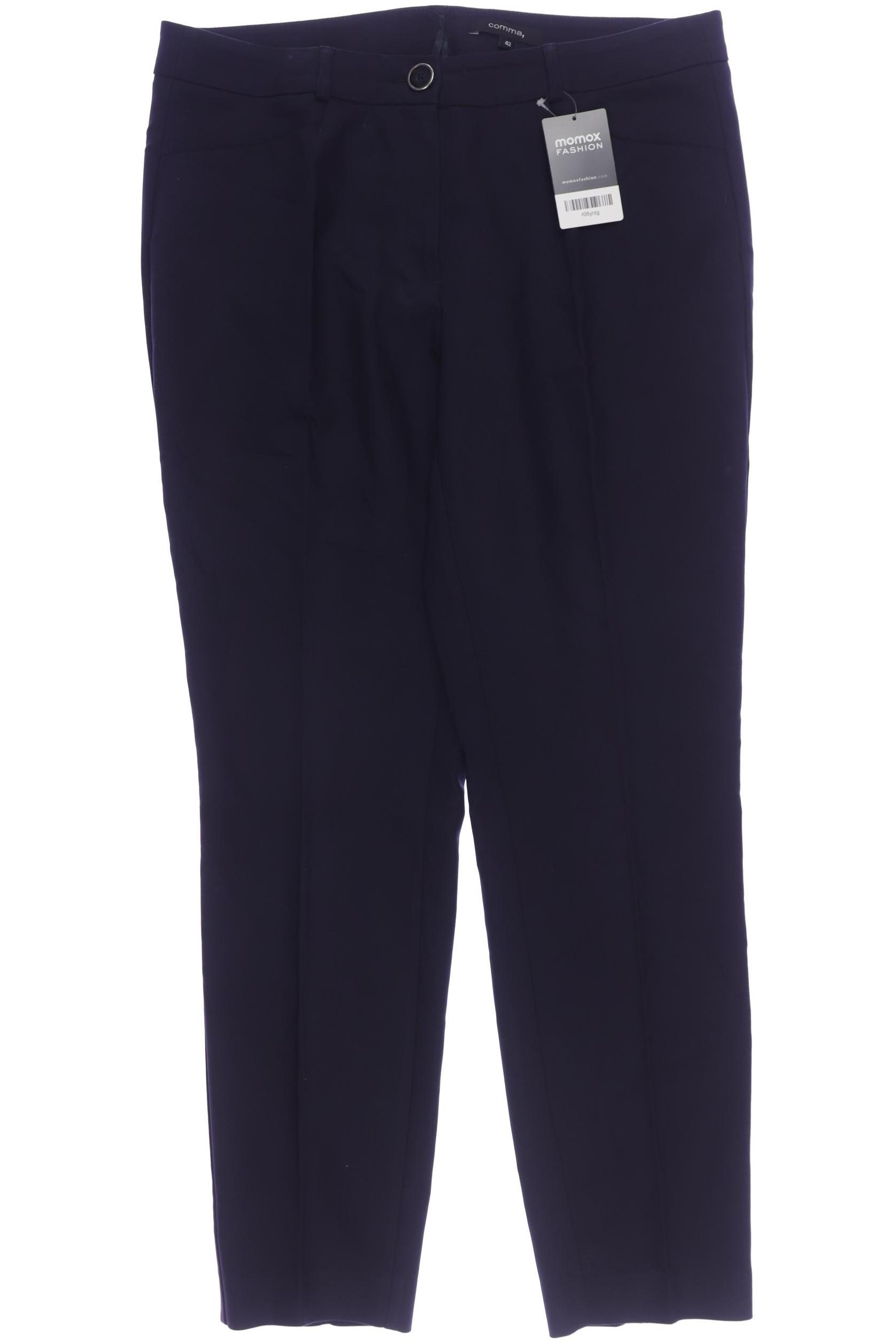 

Comma Damen Stoffhose, marineblau, Gr. 42