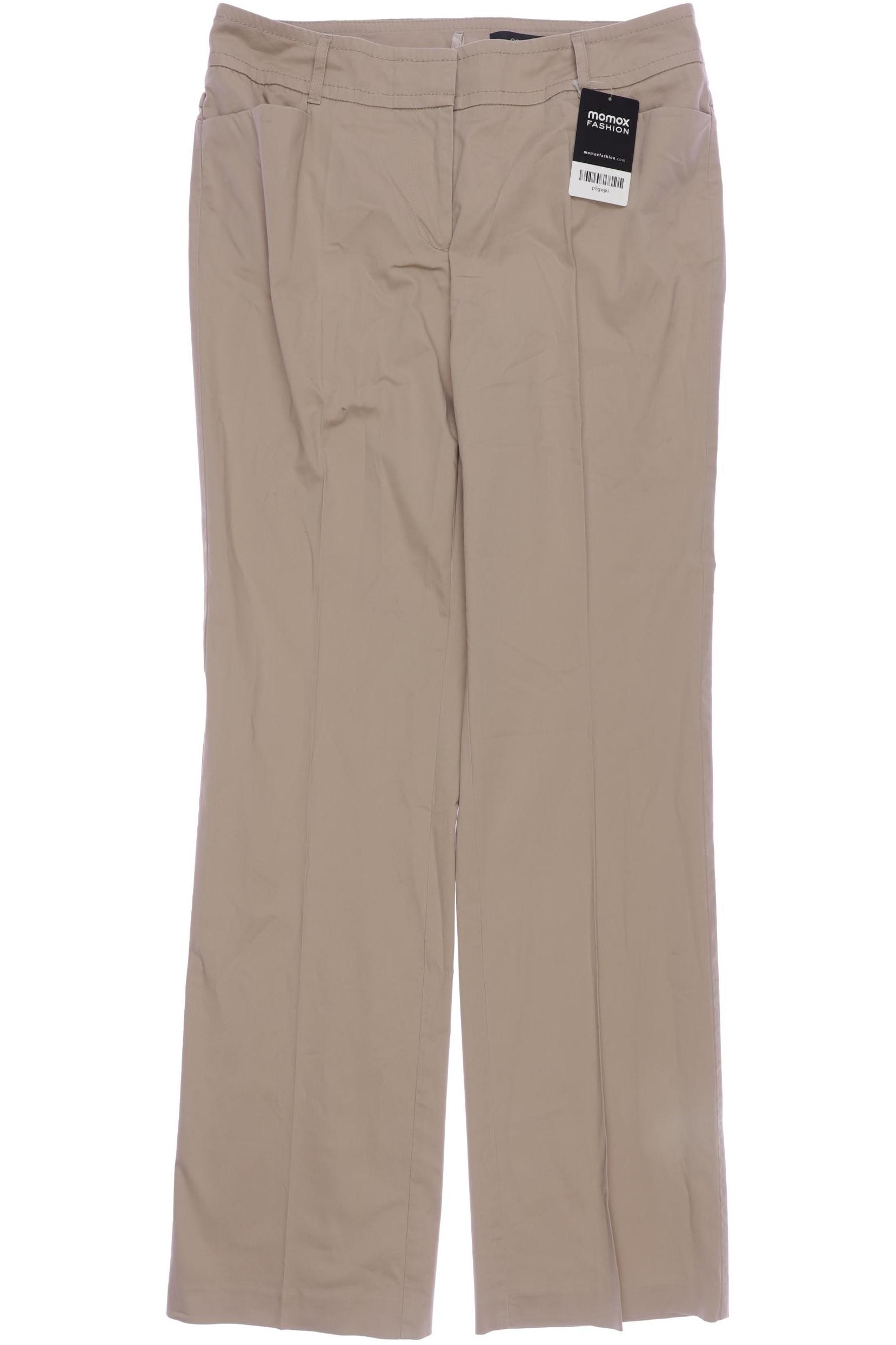 

Comma Damen Stoffhose, beige, Gr. 38