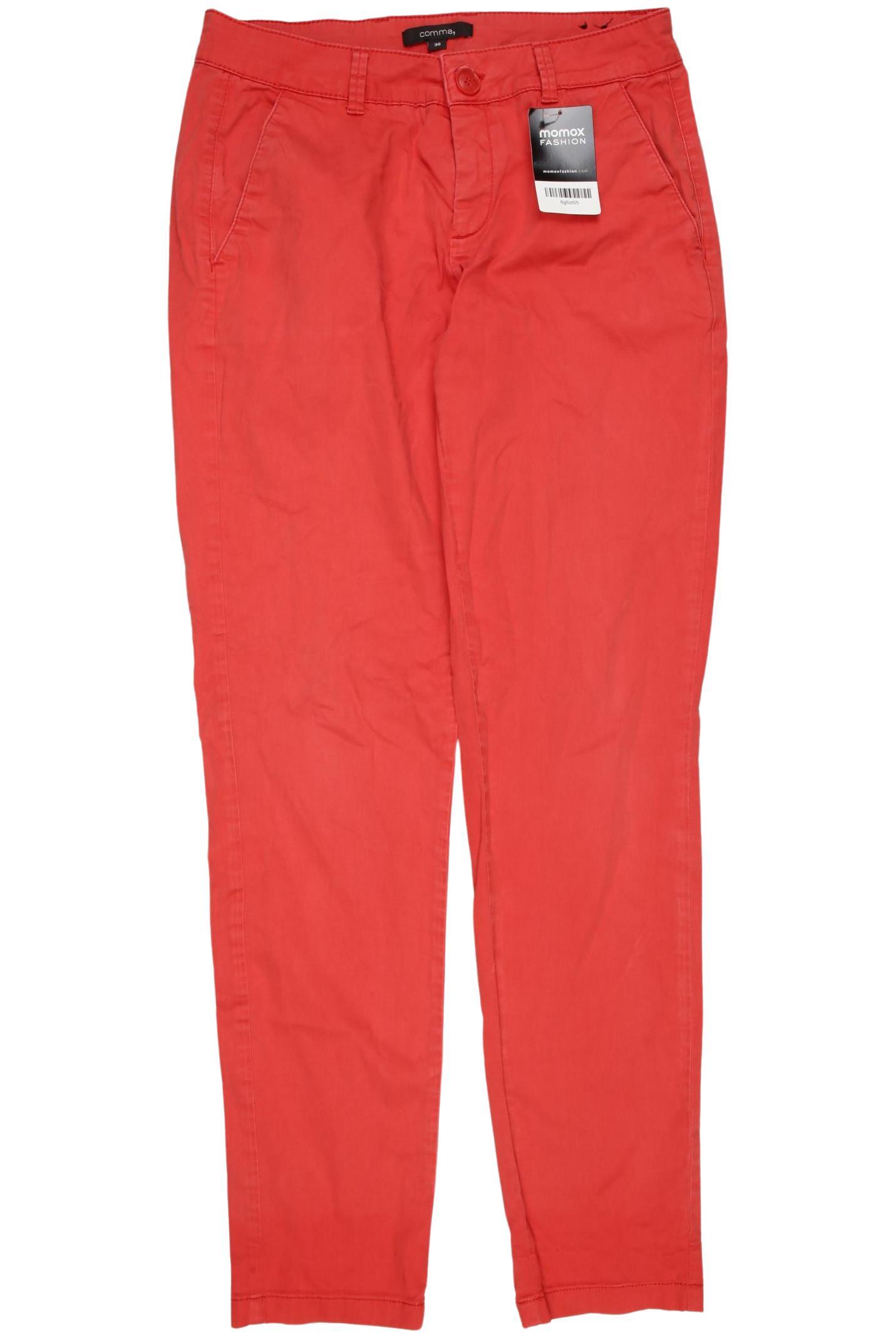 

Comma Damen Stoffhose, rot, Gr. 36