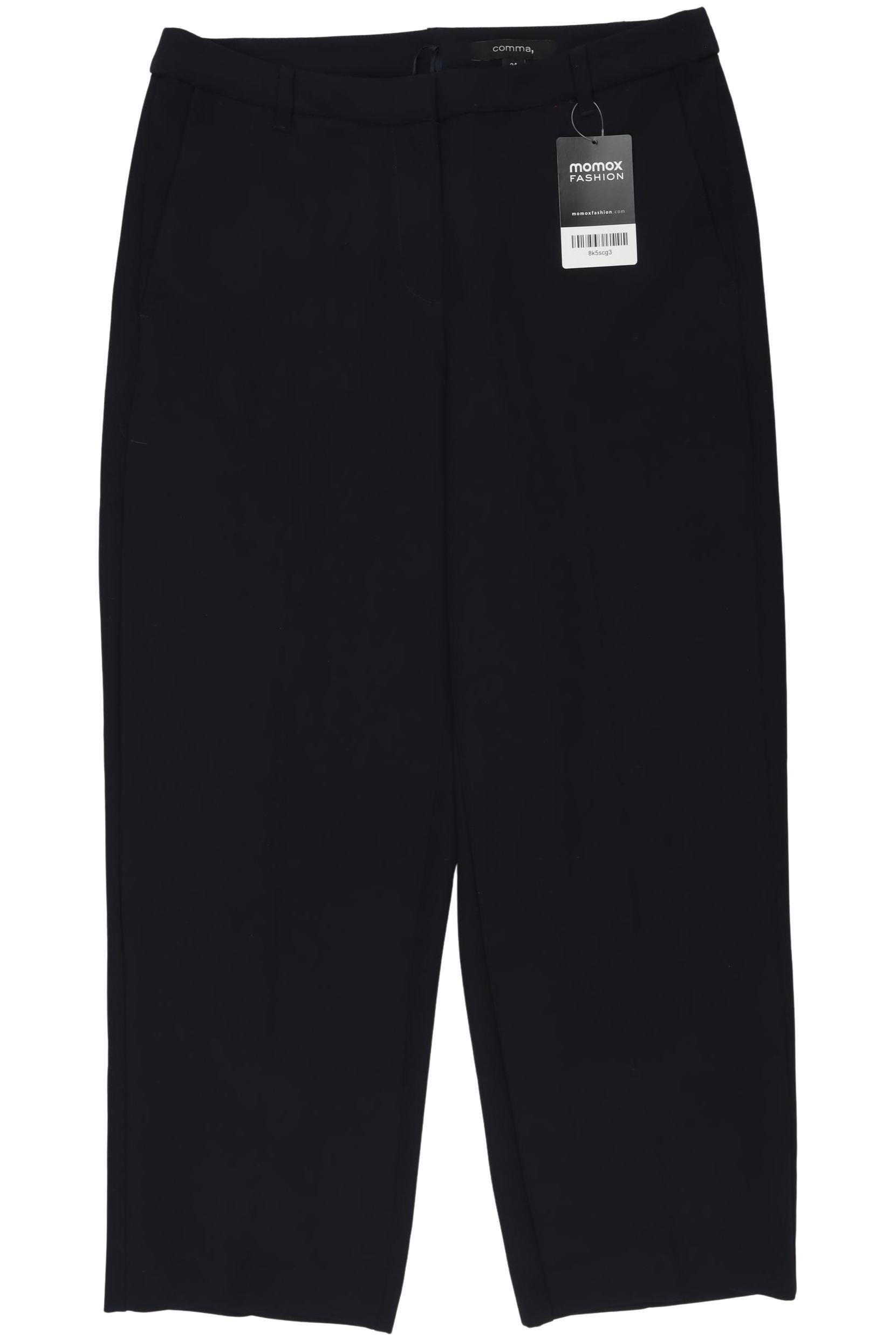 

Comma Damen Stoffhose, marineblau, Gr. 34