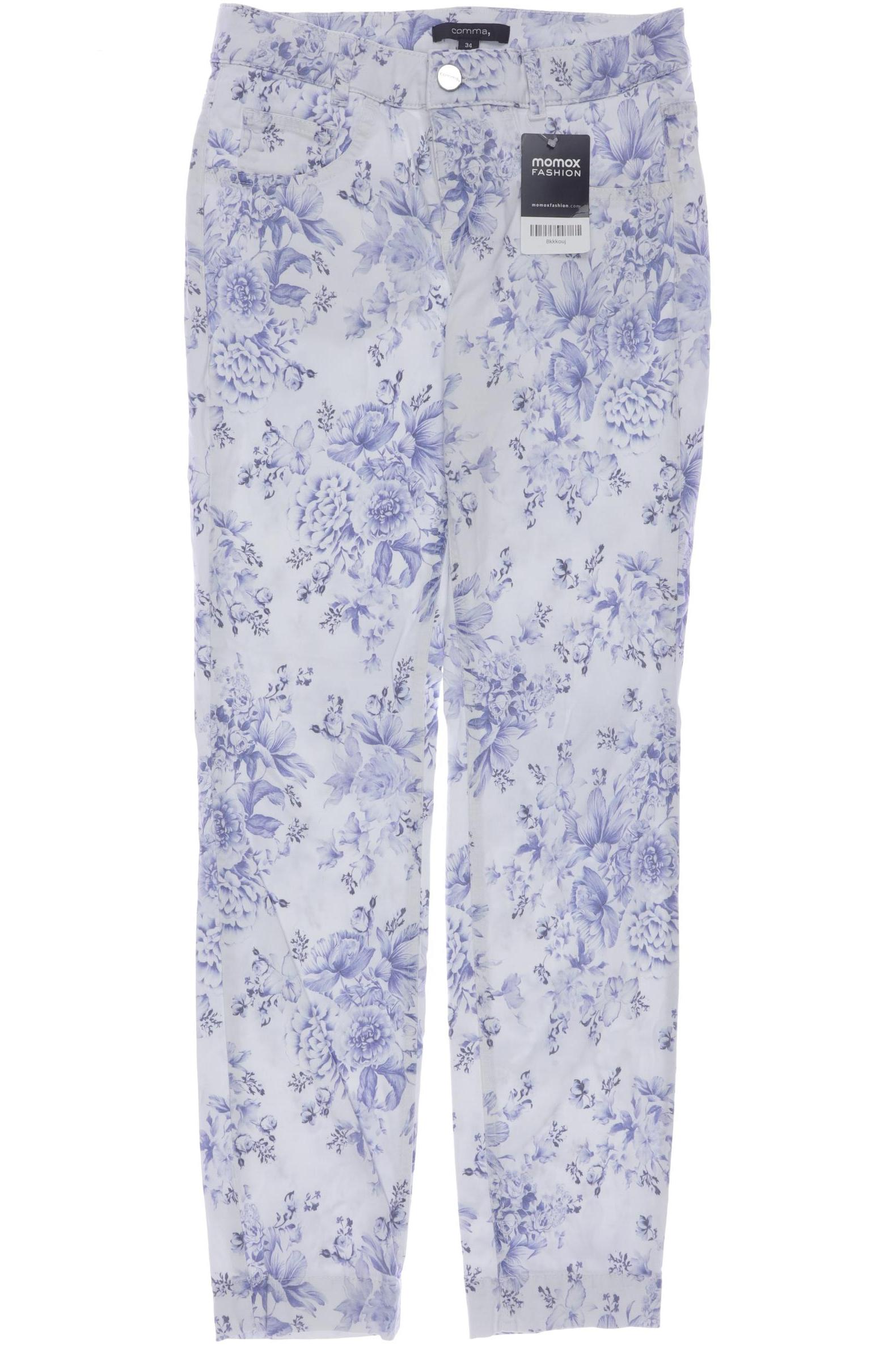 

Comma Damen Stoffhose, weiß, Gr. 34