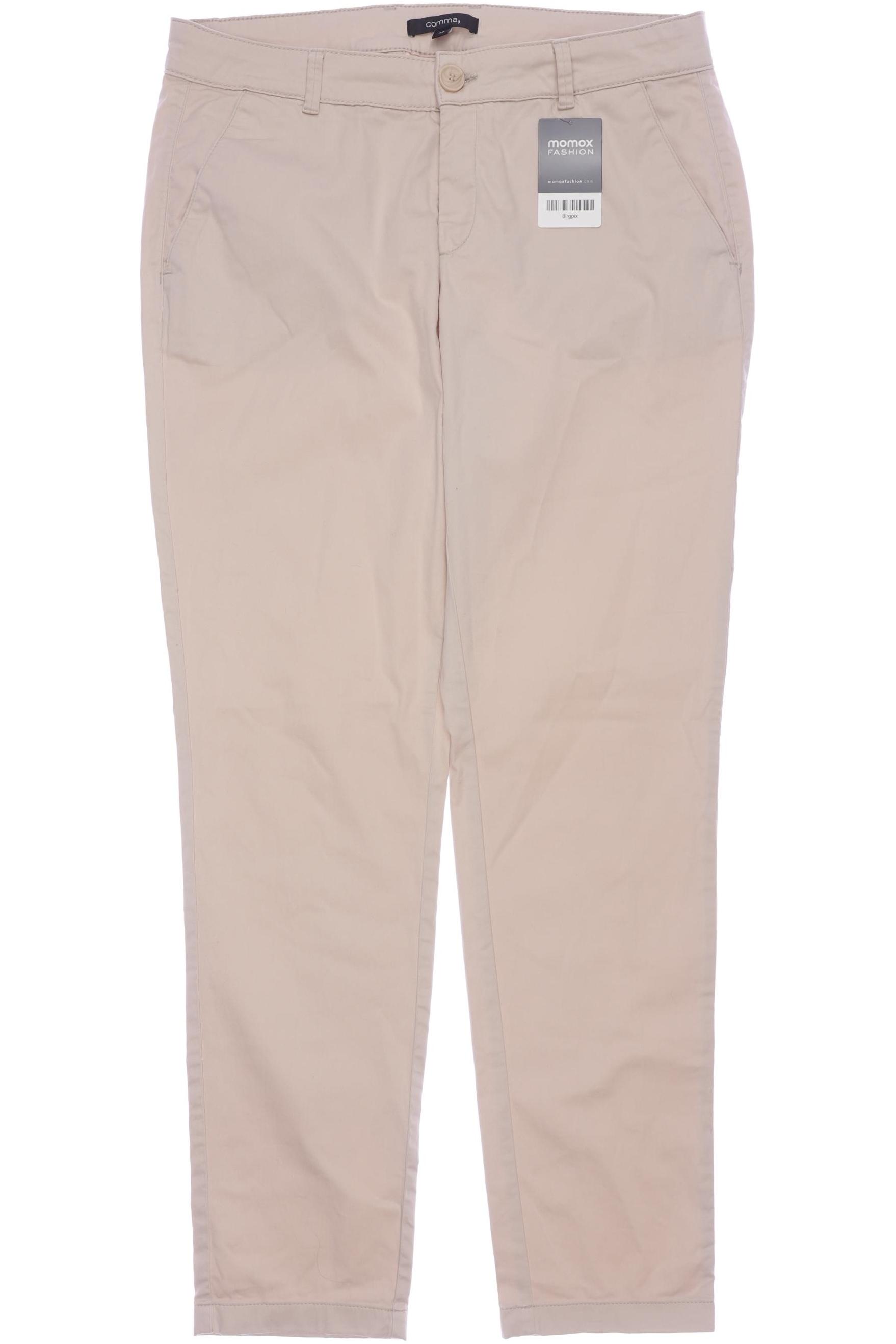 

Comma Damen Stoffhose, beige, Gr. 40