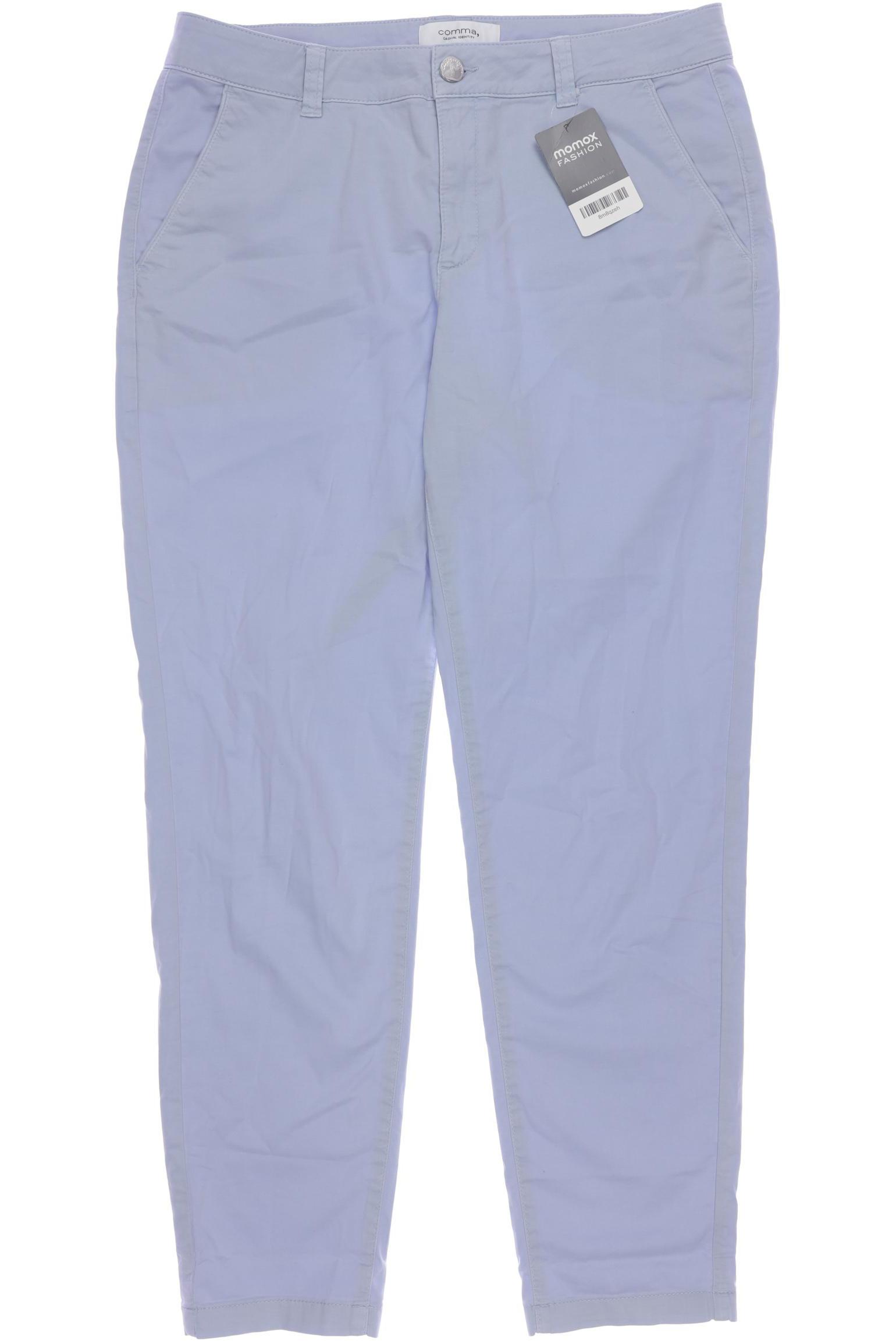 

Comma Damen Stoffhose, hellblau, Gr. 40