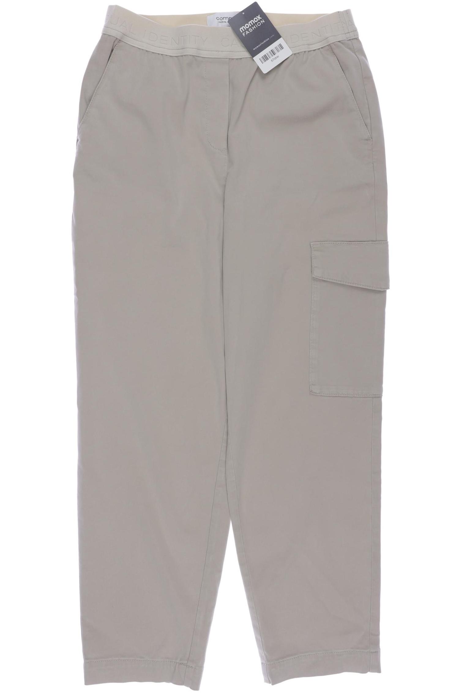

Comma Damen Stoffhose, beige, Gr. 36