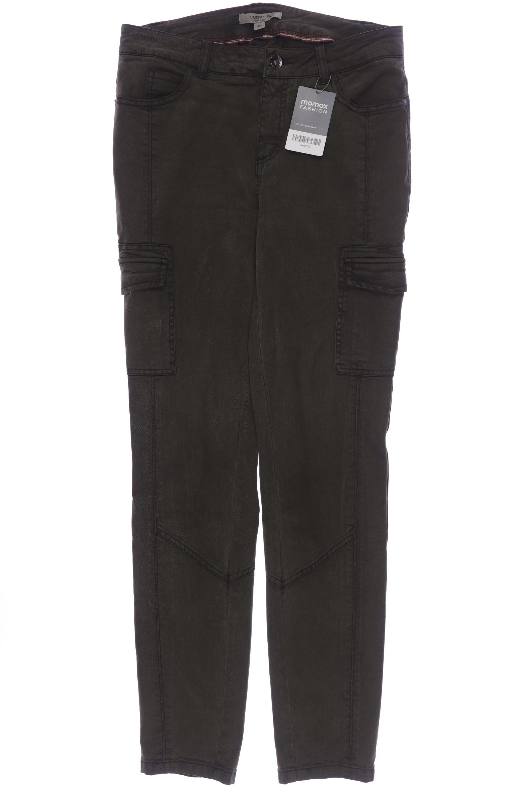 

Comma Damen Stoffhose, grün, Gr. 36