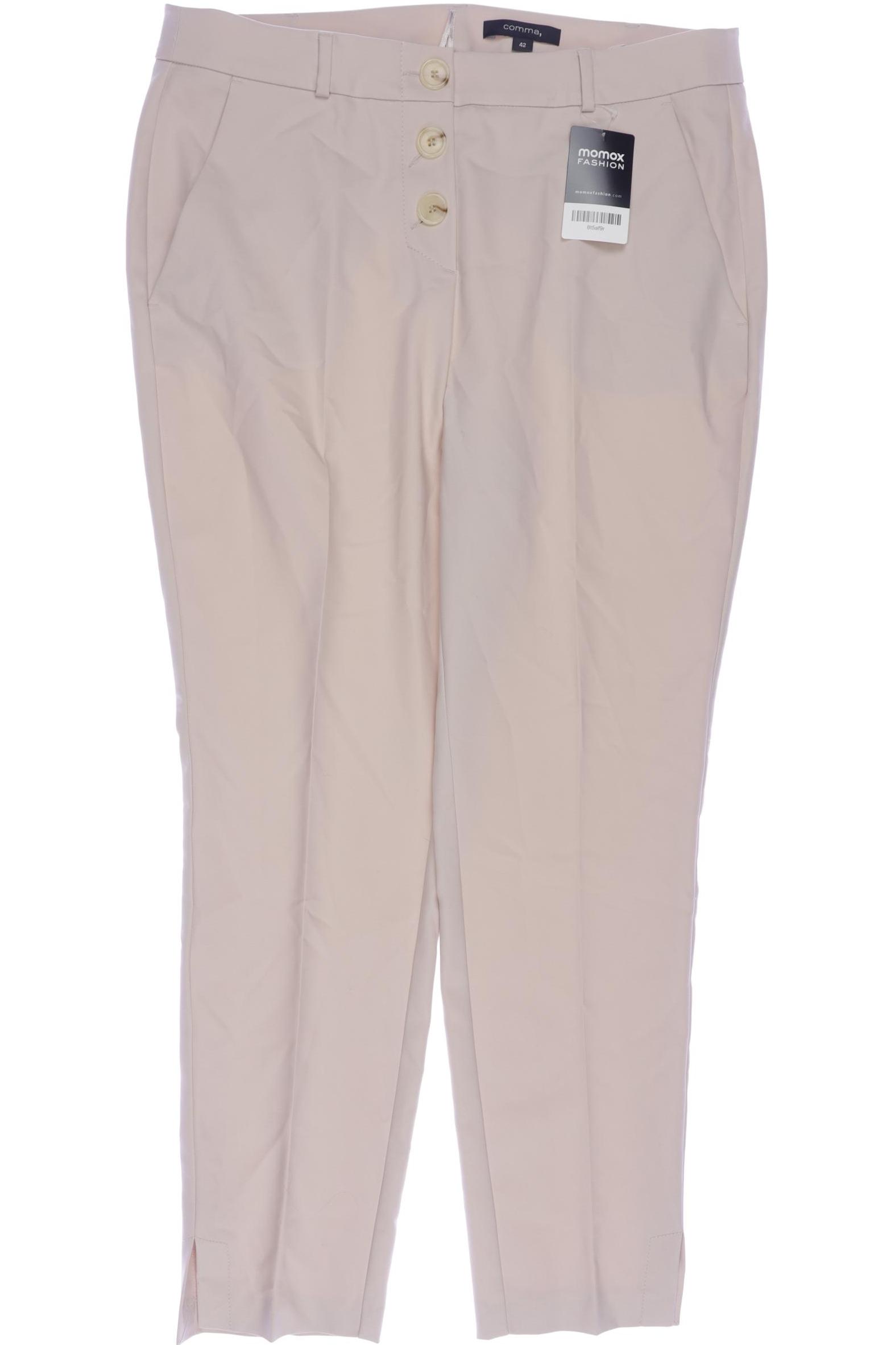 

Comma Damen Stoffhose, beige, Gr. 42