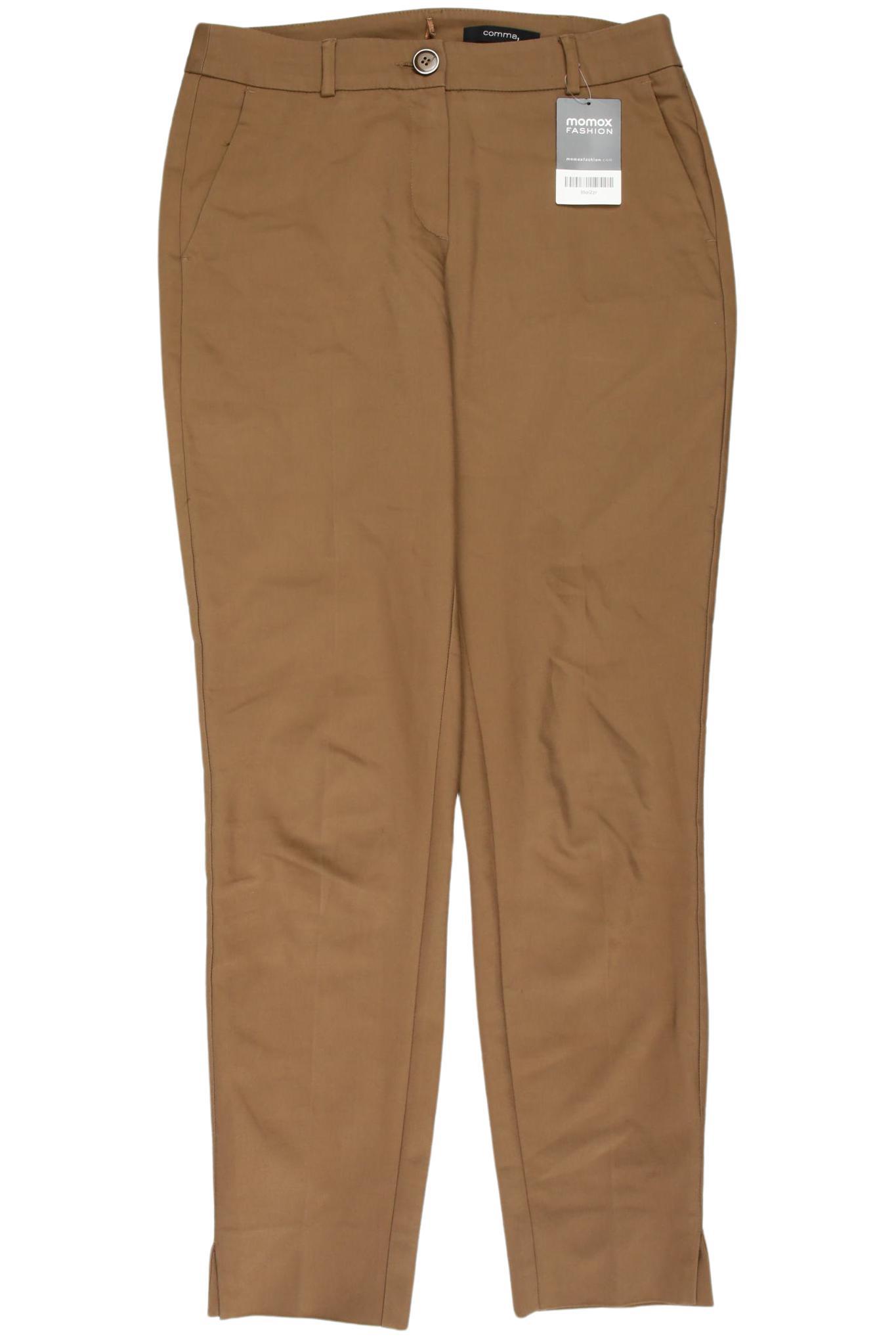 

Comma Damen Stoffhose, braun, Gr. 36
