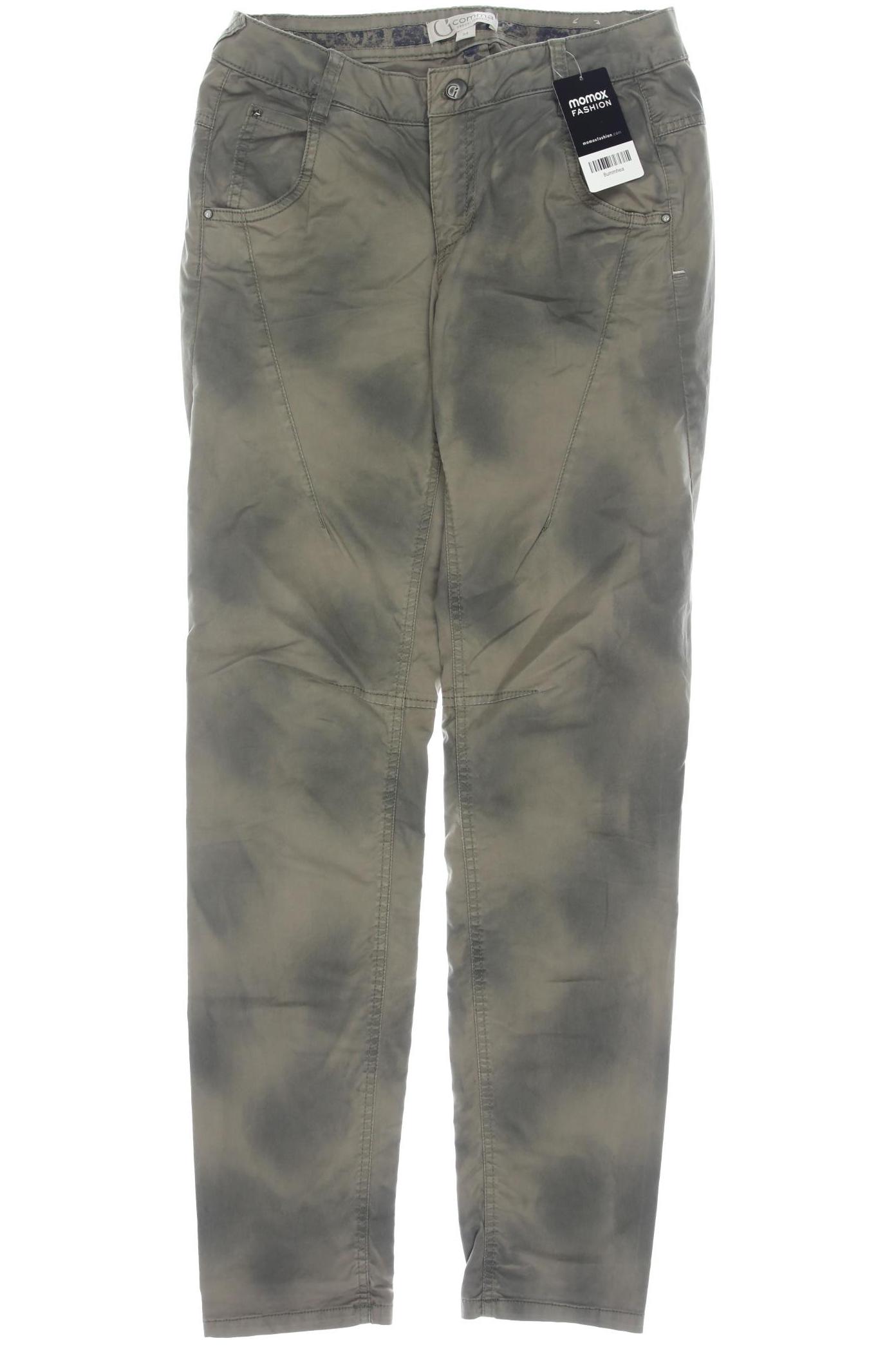 

Comma Damen Stoffhose, grün, Gr. 34