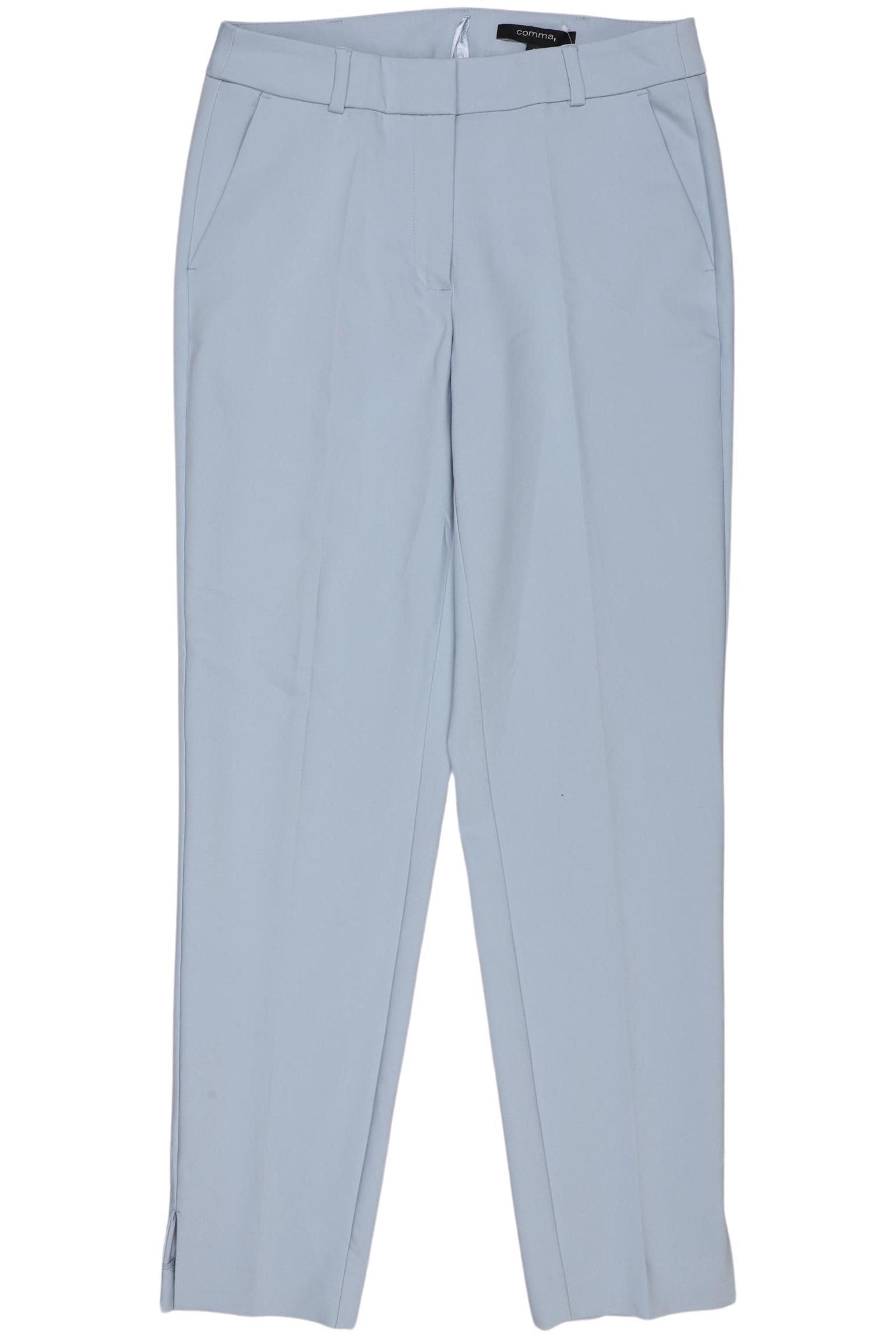 

Comma Damen Stoffhose, hellblau, Gr. 34