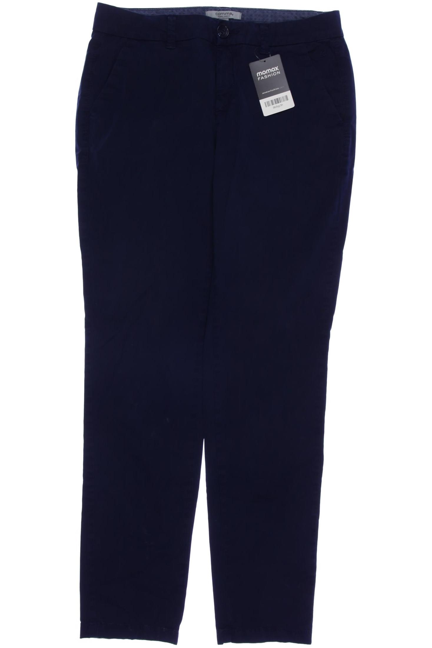 

Comma Damen Stoffhose, marineblau, Gr. 36
