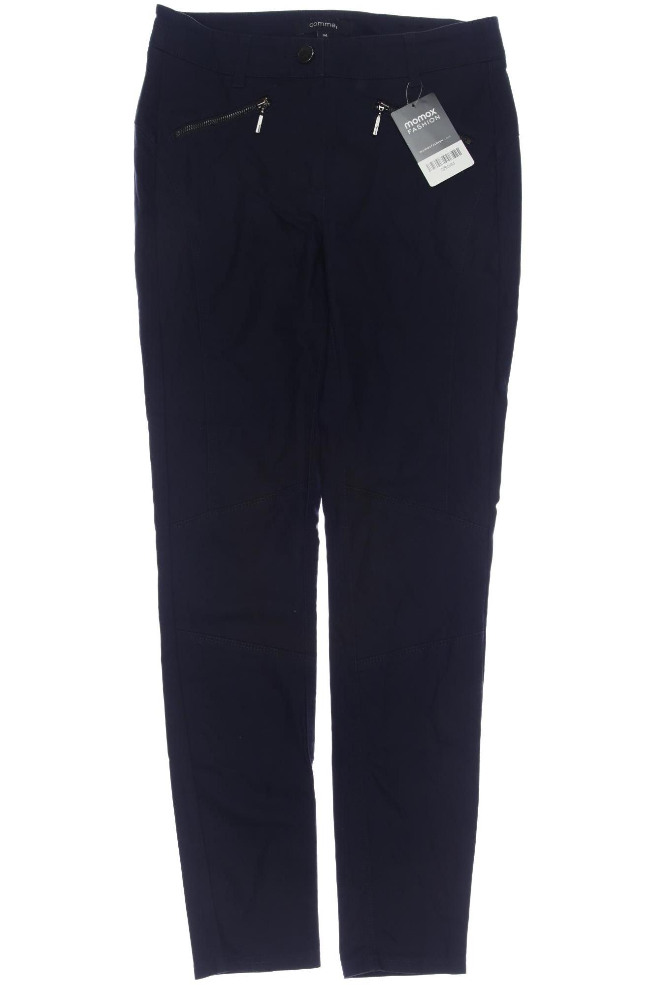 

Comma Damen Stoffhose, marineblau, Gr. 34