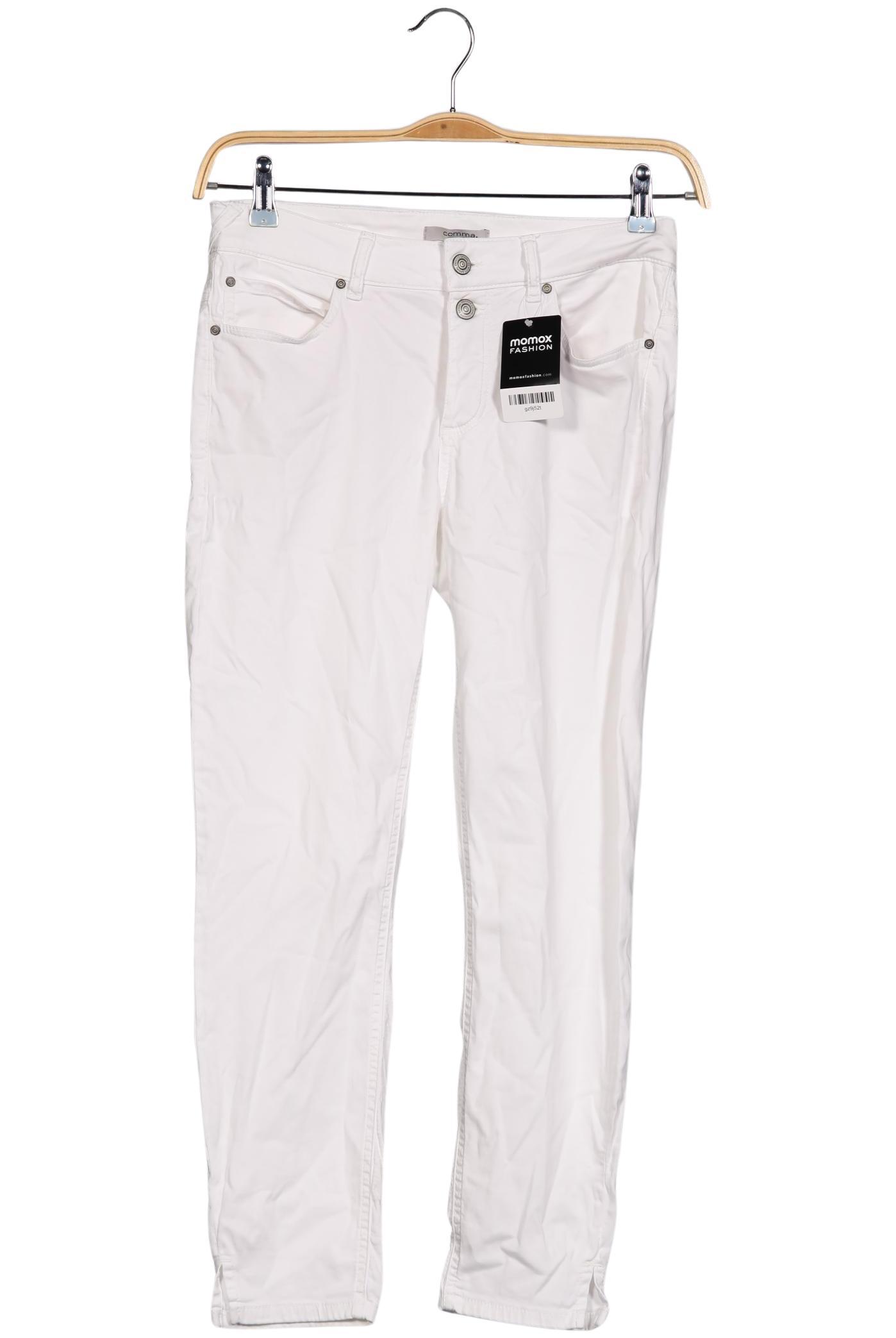 

Comma Damen Stoffhose, weiß, Gr. 38
