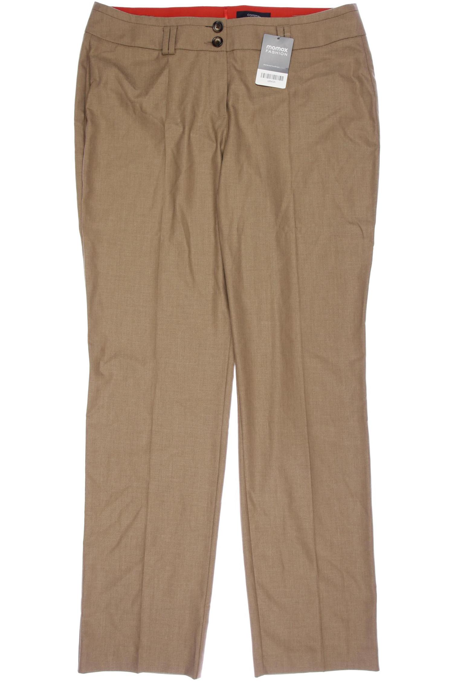 

Comma Damen Stoffhose, braun, Gr. 42