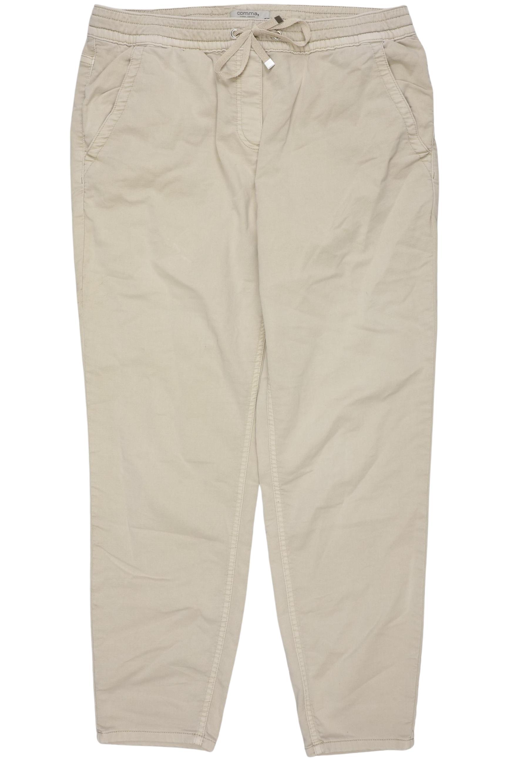 

Comma Damen Stoffhose, beige, Gr. 40