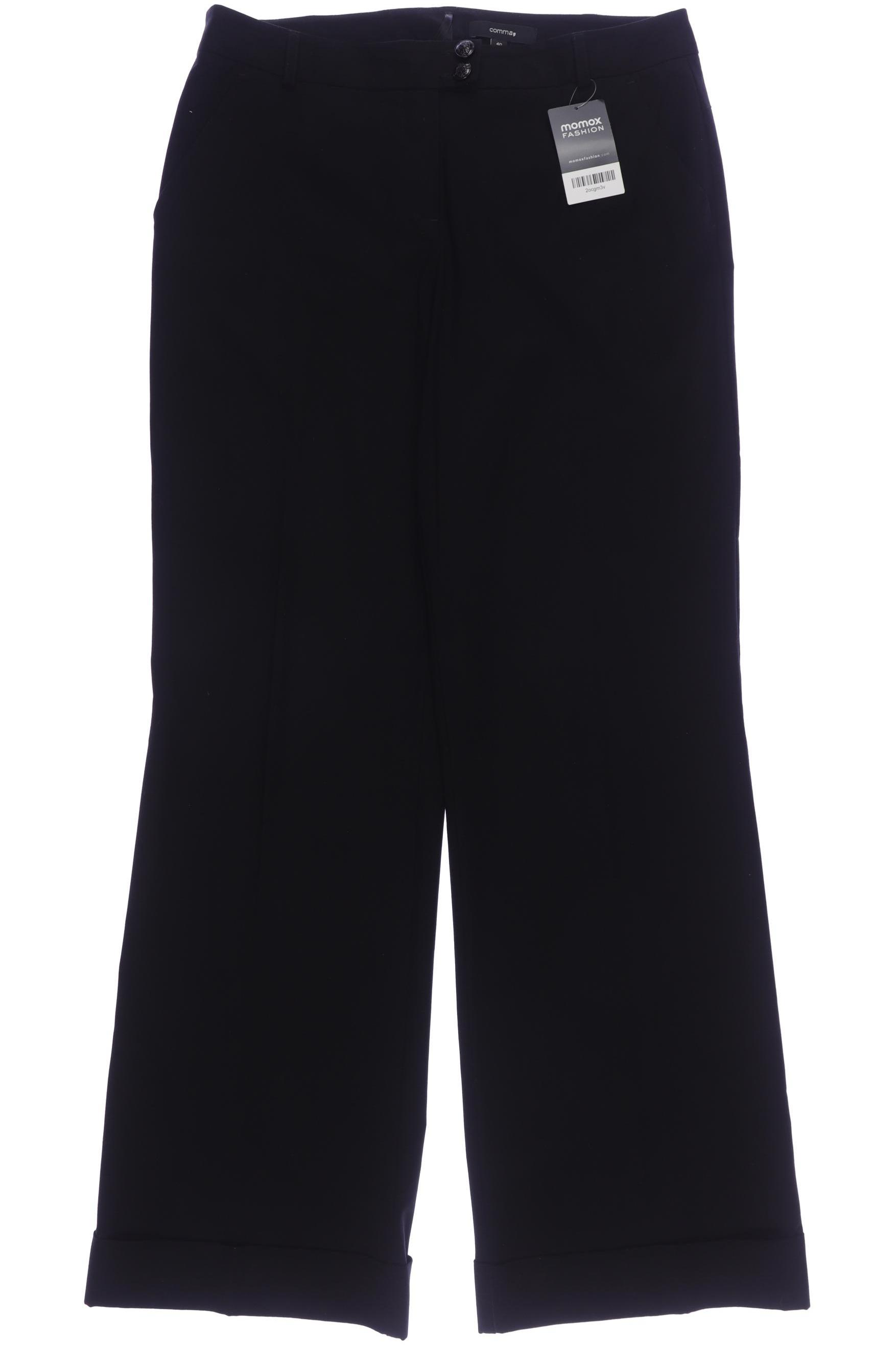 

Comma Damen Stoffhose, schwarz, Gr. 40