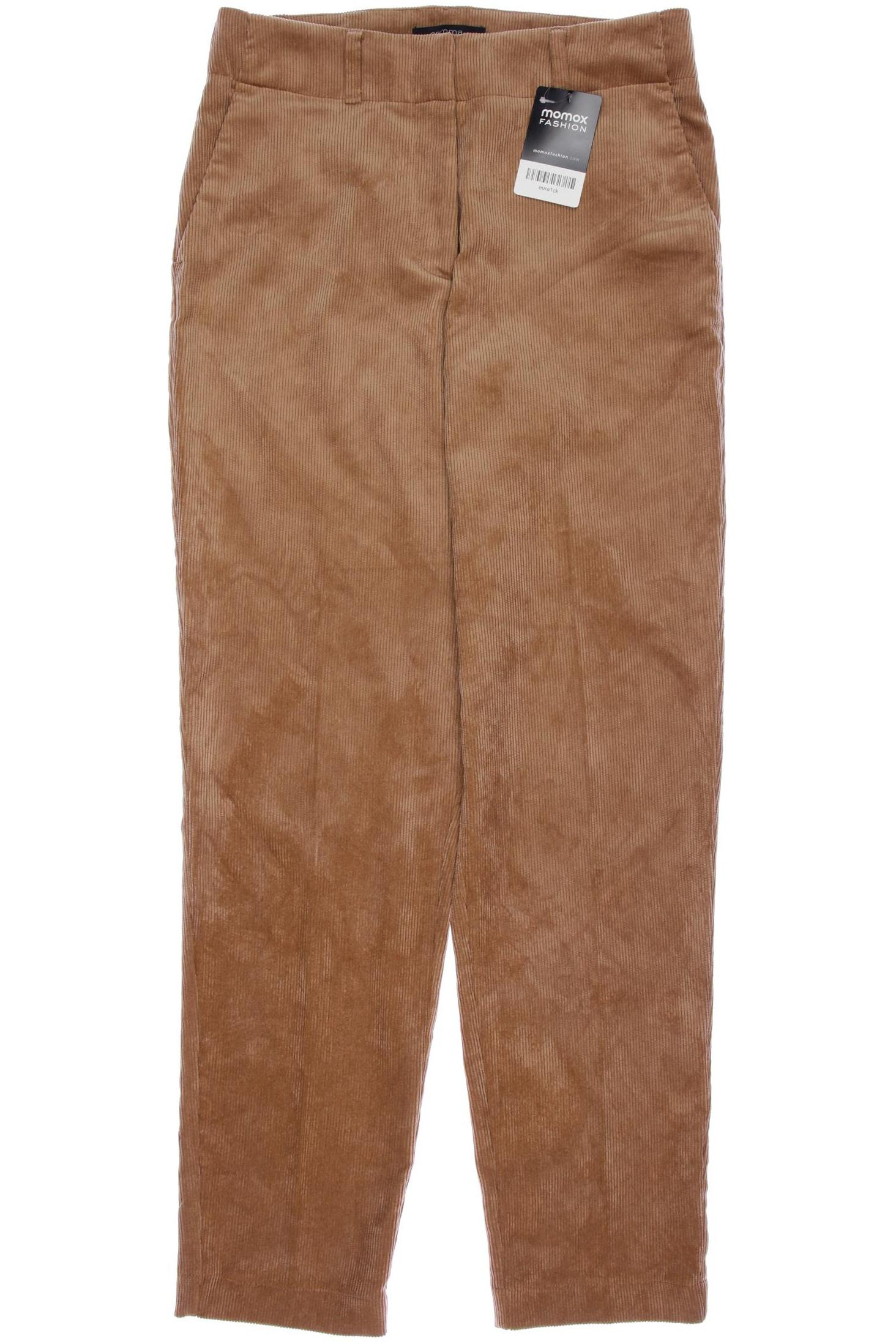 

Comma Damen Stoffhose, beige, Gr. 34