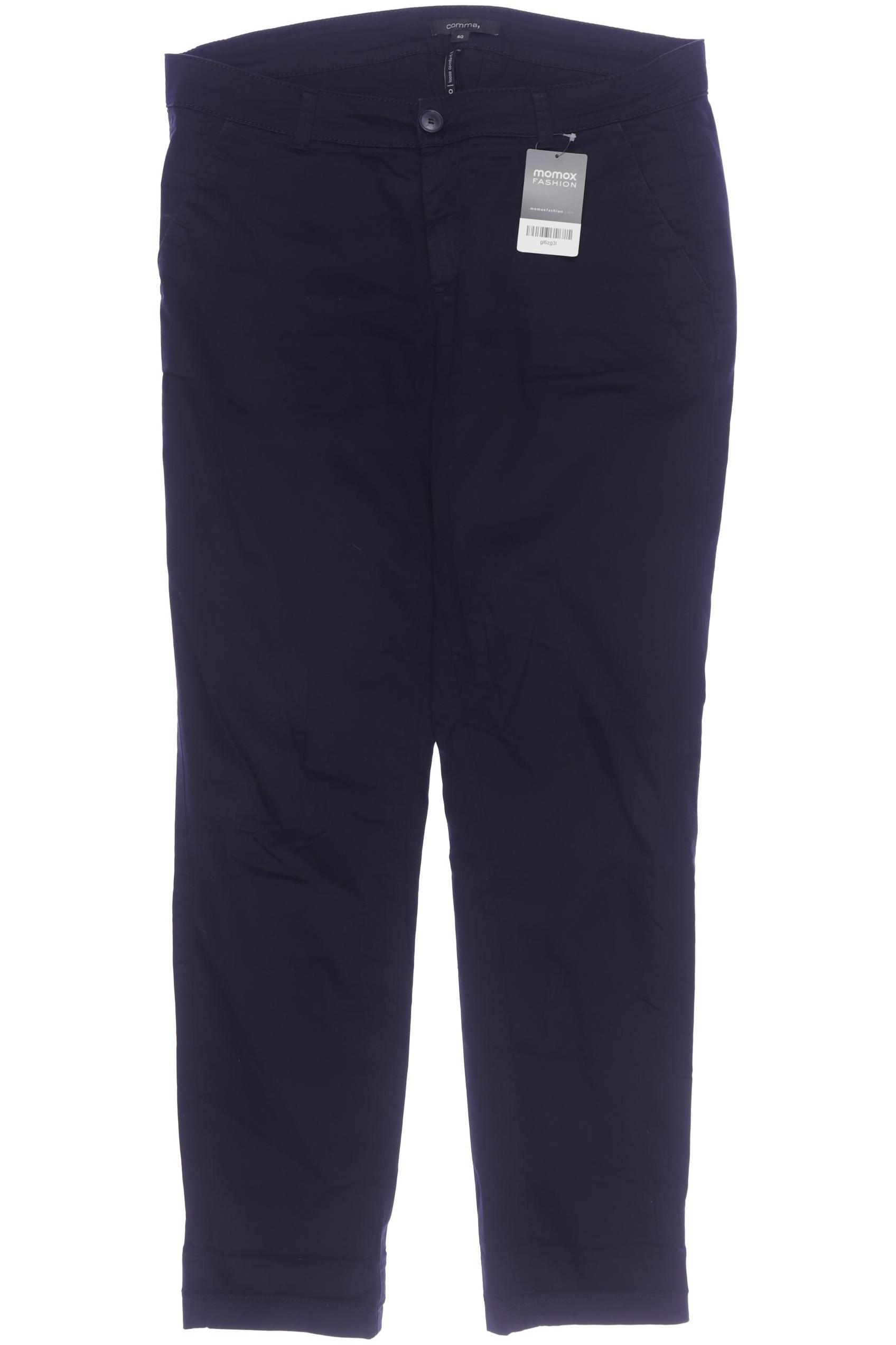 

Comma Damen Stoffhose, marineblau, Gr. 40