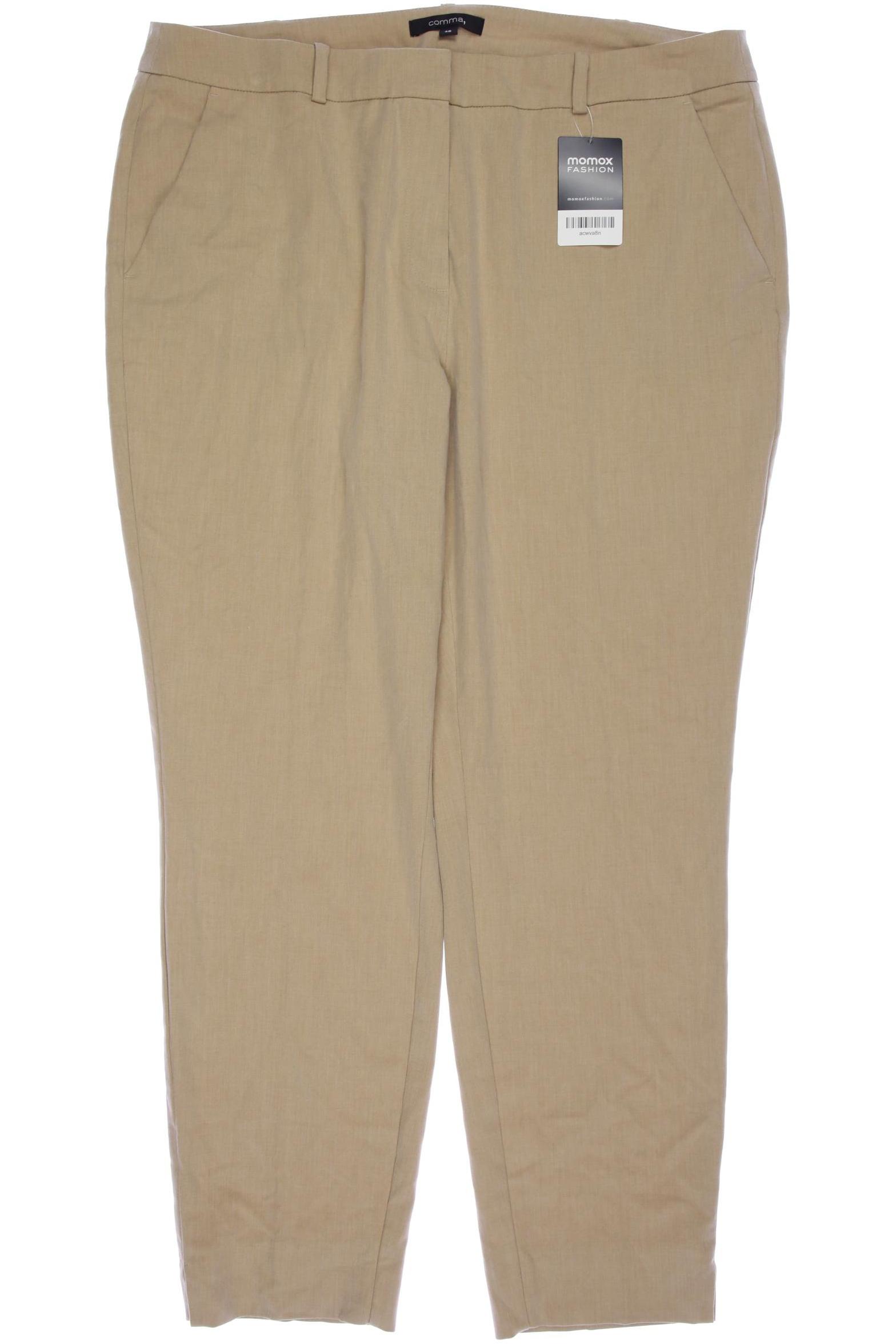 

Comma Damen Stoffhose, beige, Gr. 46