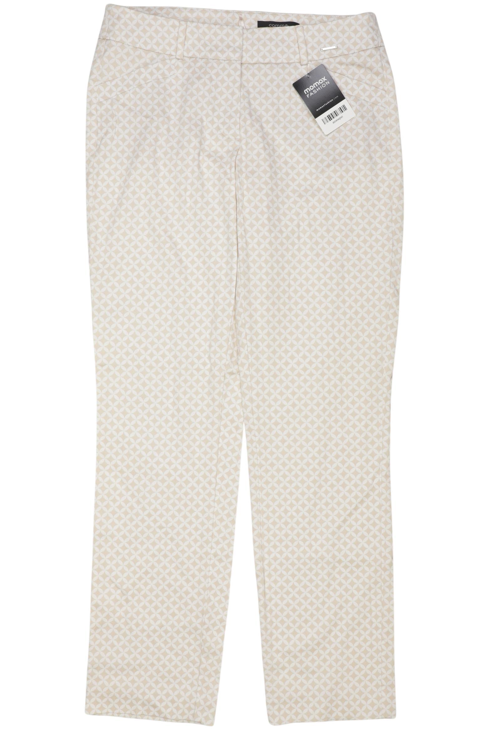 

Comma Damen Stoffhose, cremeweiß, Gr. 36