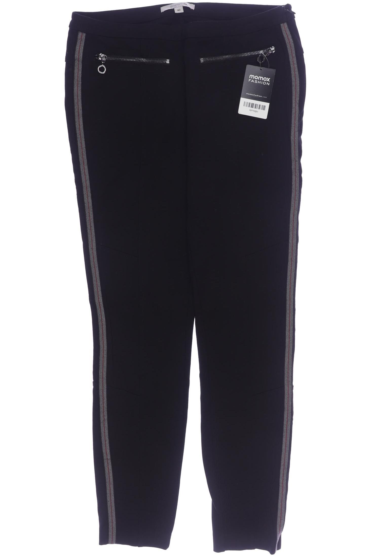 

Comma Damen Stoffhose, schwarz, Gr. 40