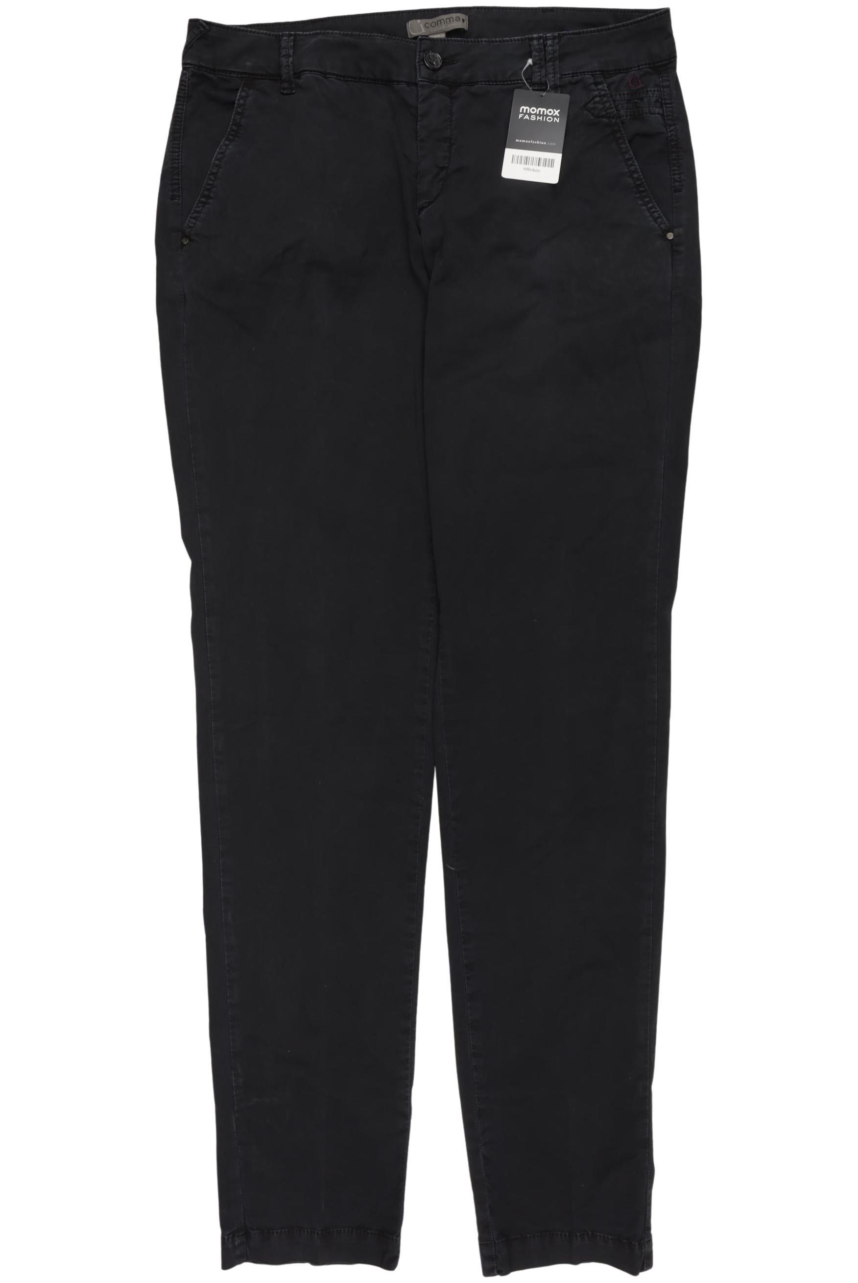 

Comma Damen Stoffhose, schwarz, Gr. 40