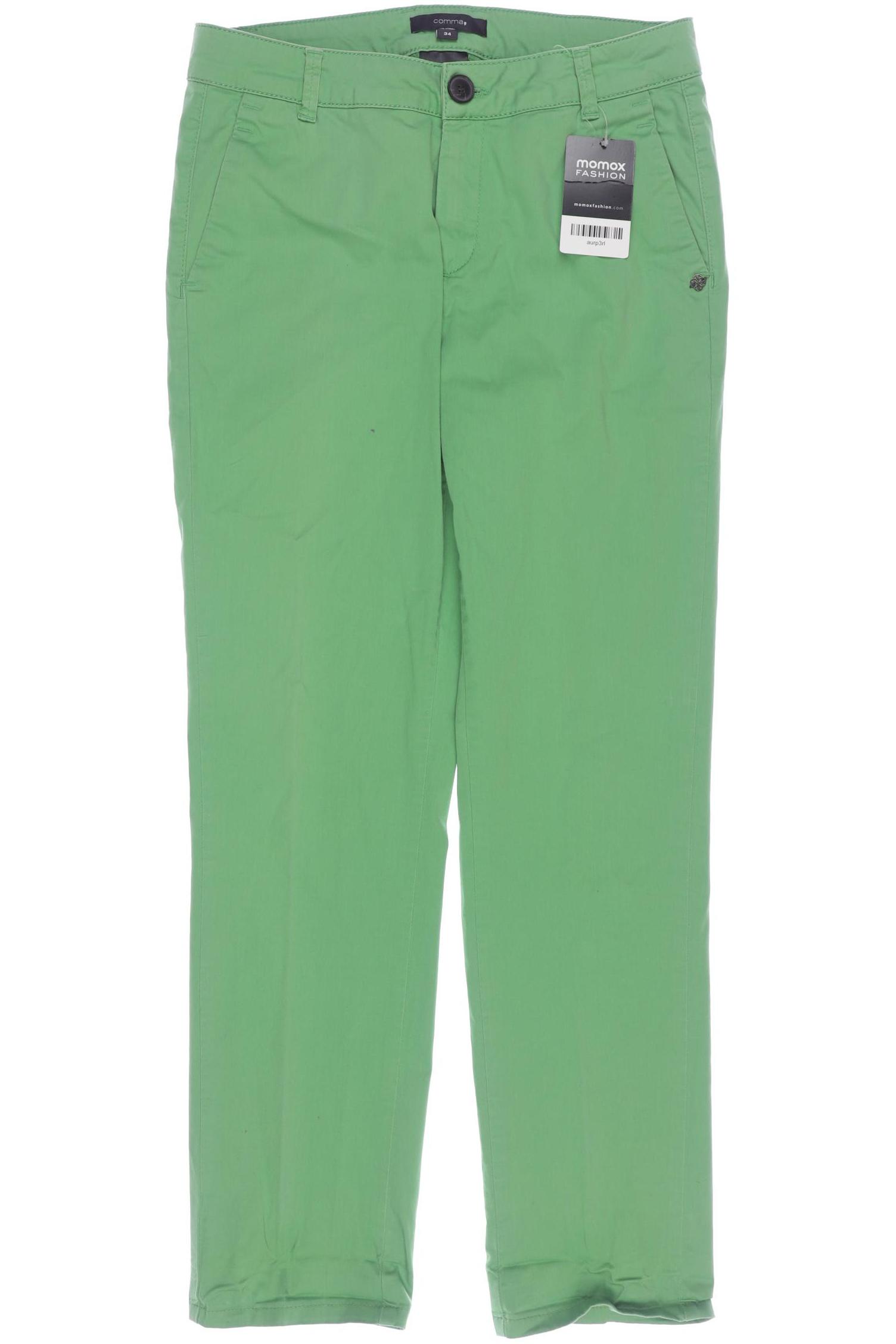 

Comma Damen Stoffhose, grün, Gr. 34