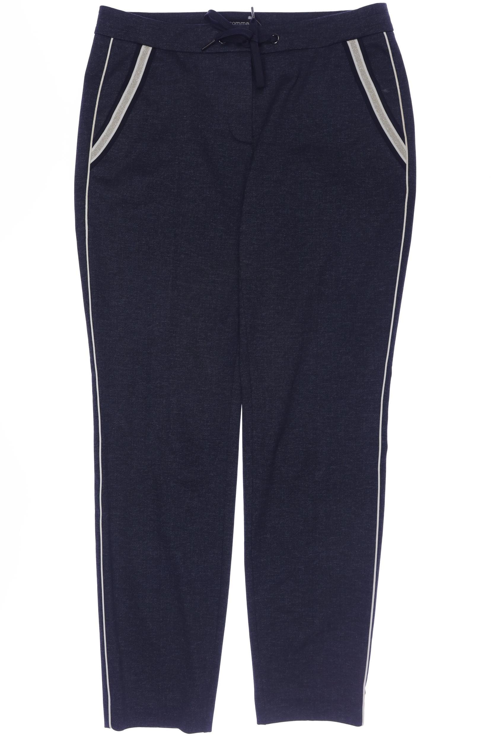 

Comma Damen Stoffhose, marineblau, Gr. 36