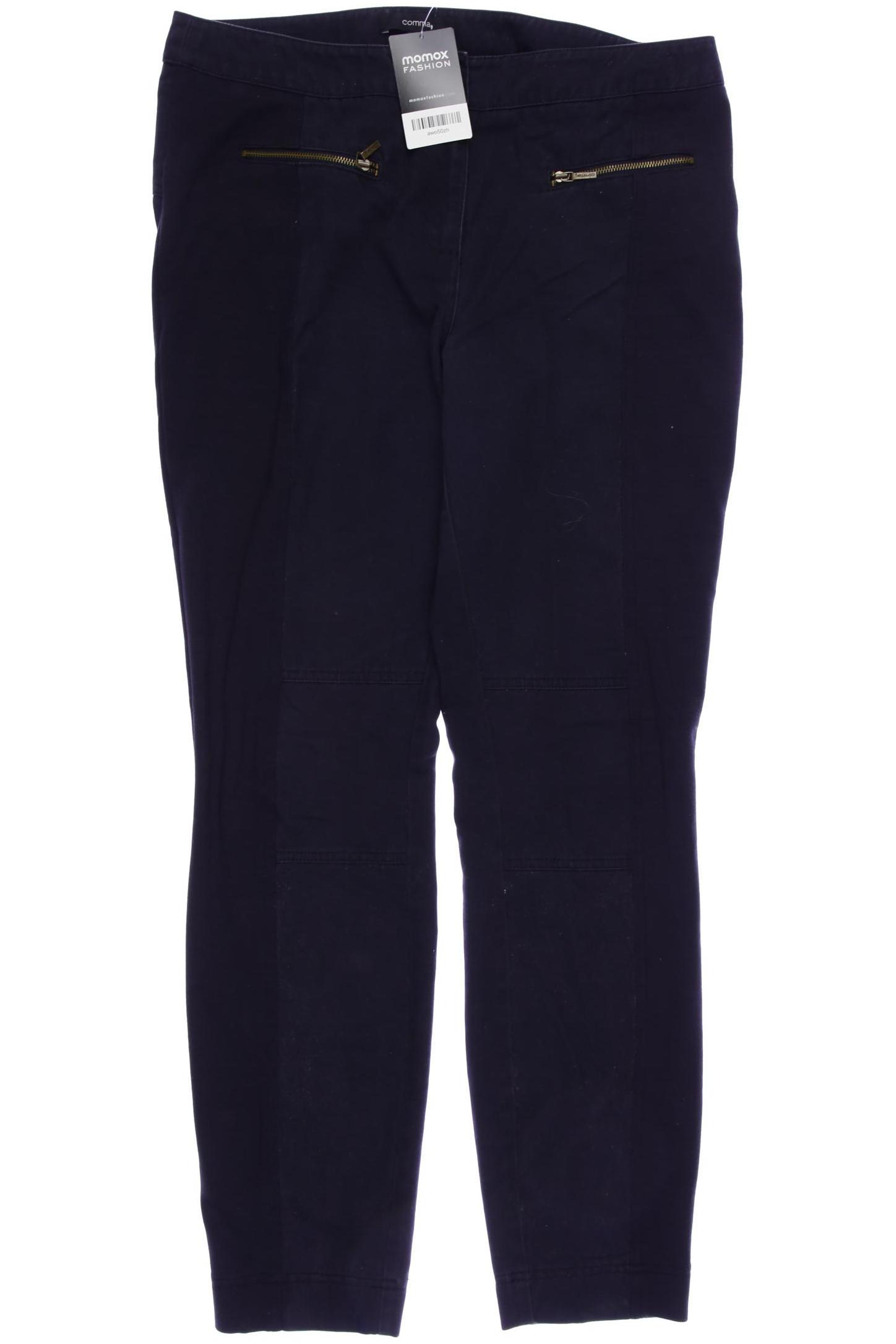 

Comma Damen Stoffhose, marineblau, Gr. 40