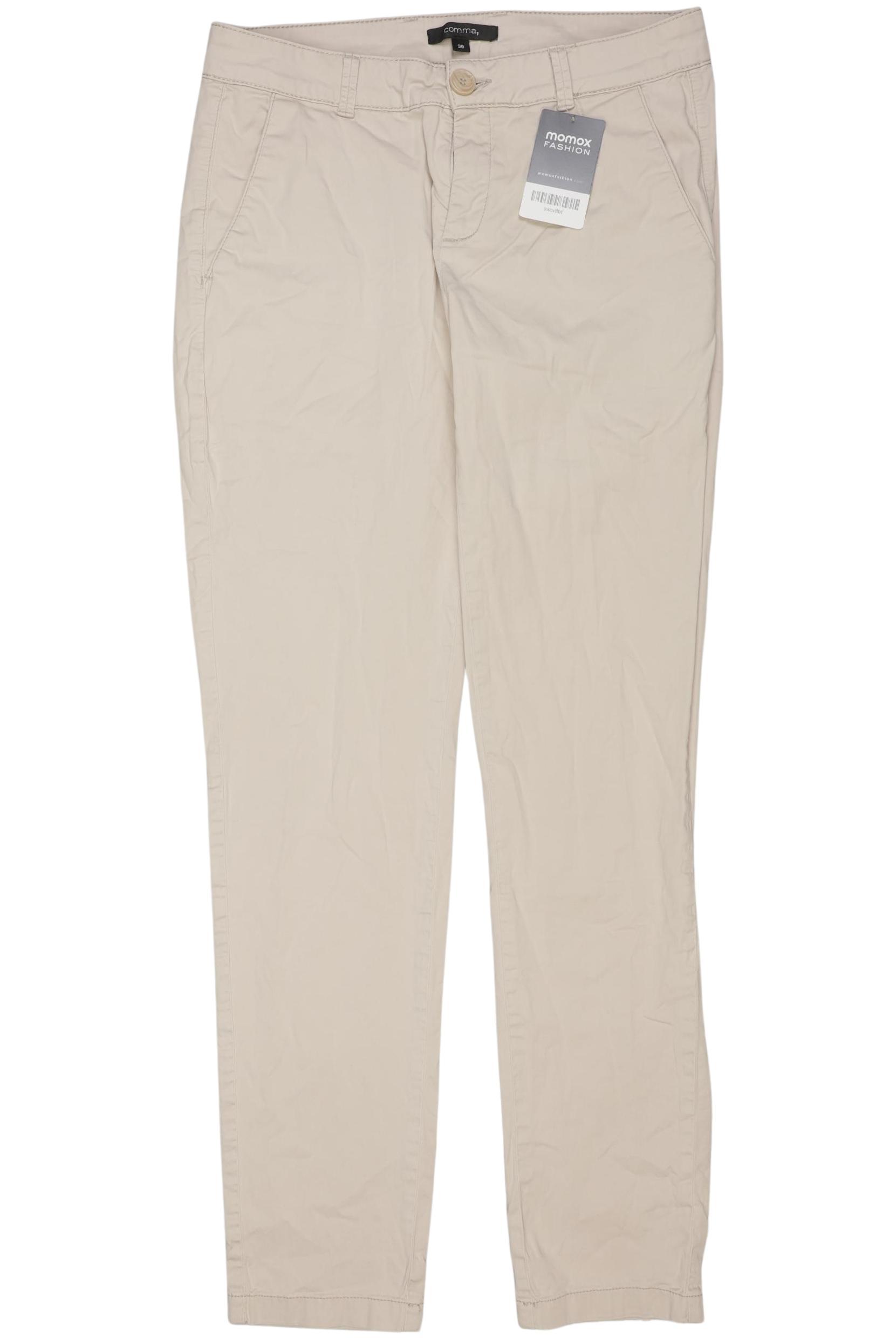 

Comma Damen Stoffhose, beige, Gr. 36