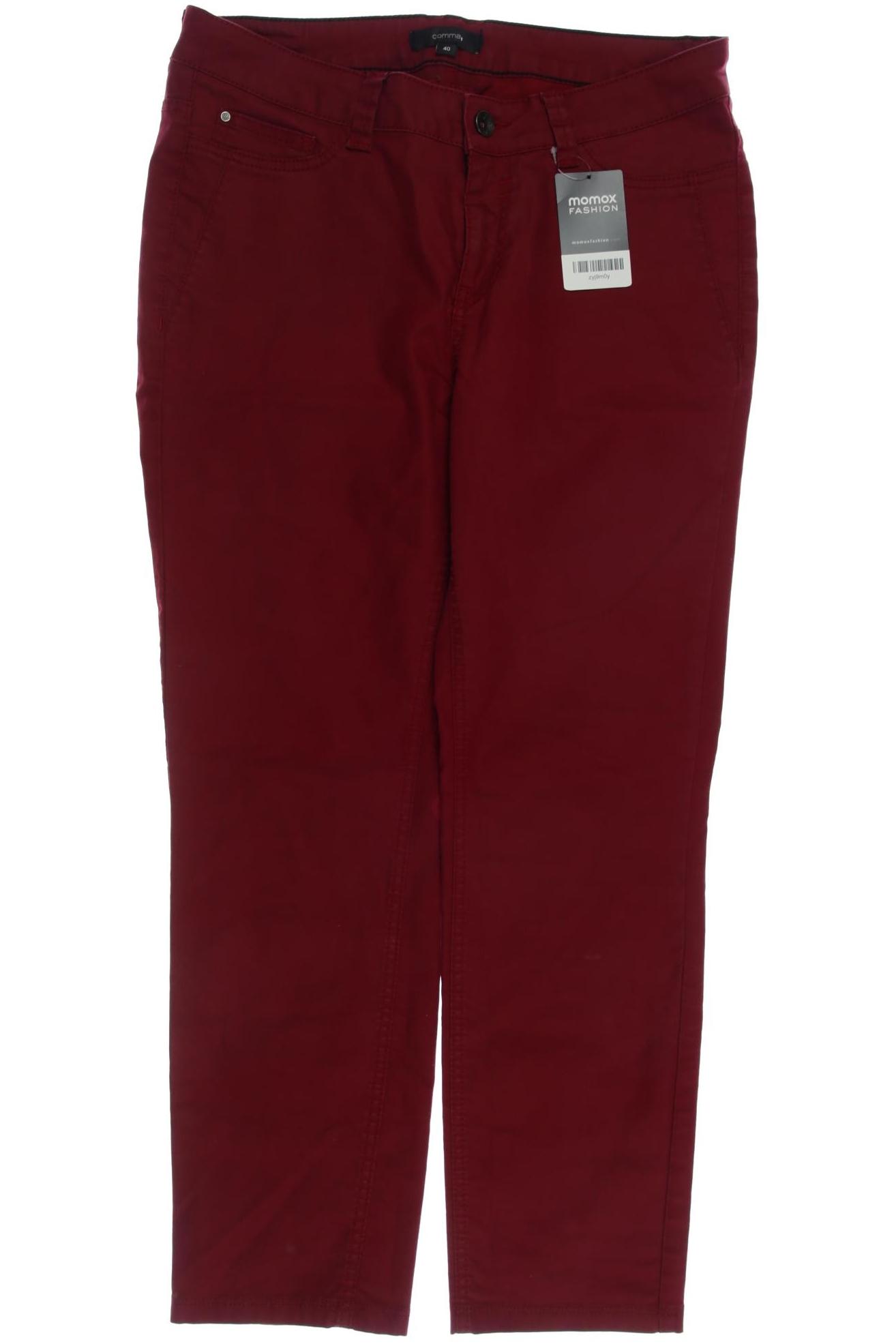 

Comma Damen Stoffhose, rot, Gr. 40