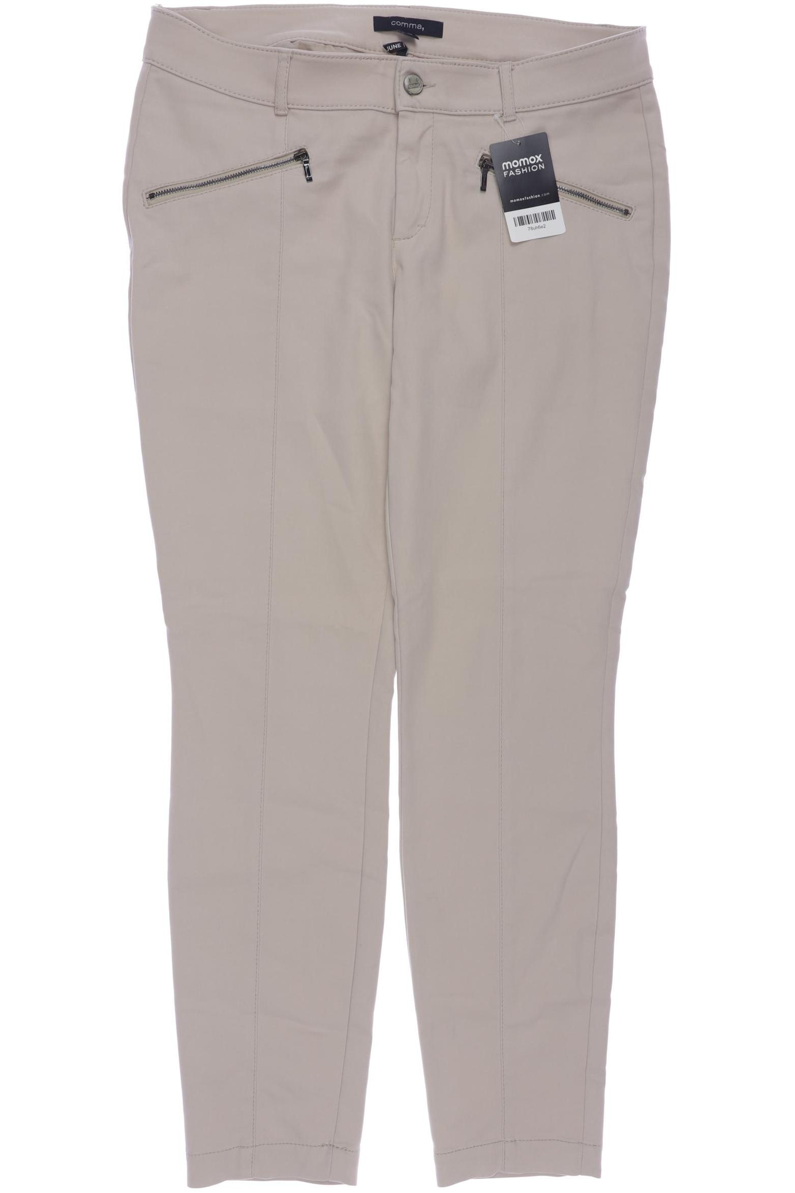

Comma Damen Stoffhose, beige, Gr. 40