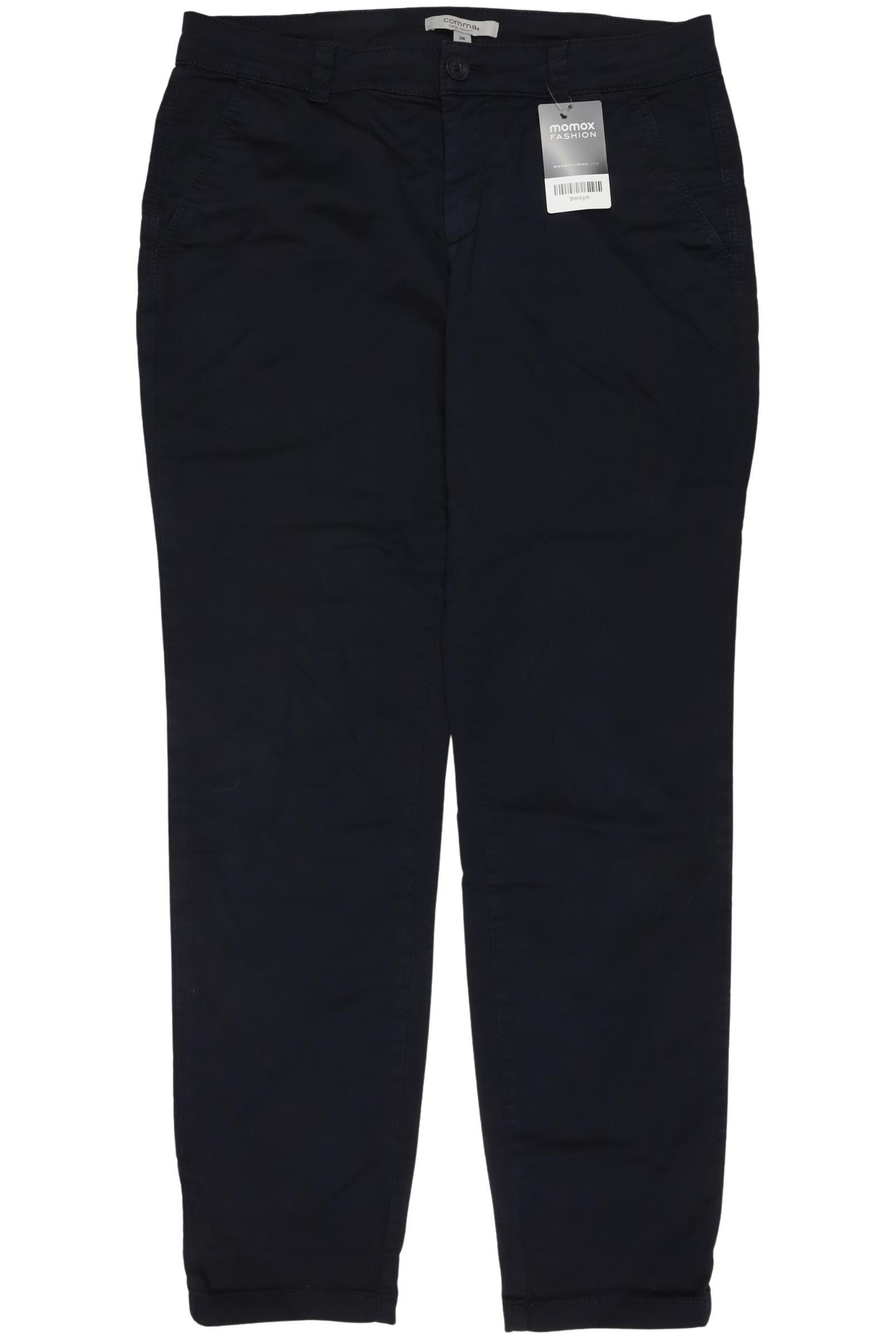 

Comma Damen Stoffhose, marineblau, Gr. 38