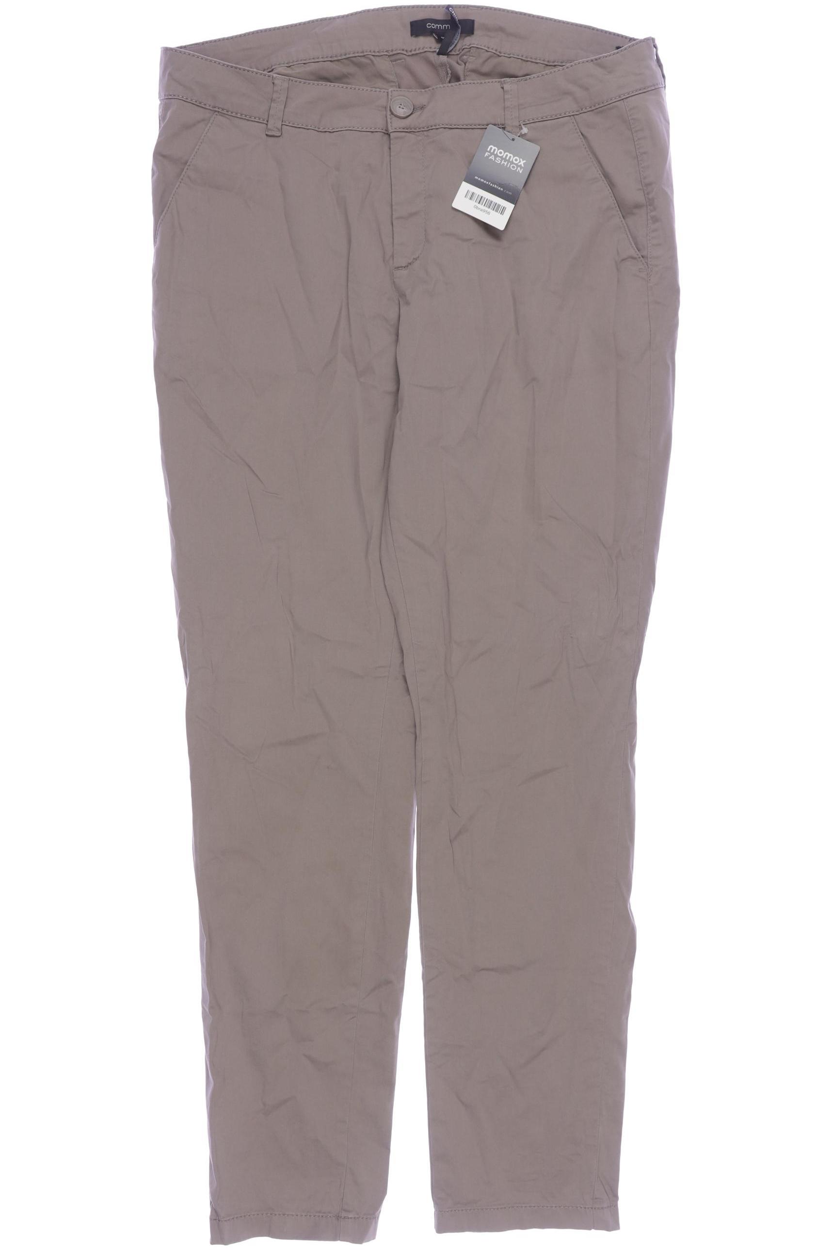 

Comma Damen Stoffhose, beige, Gr. 42