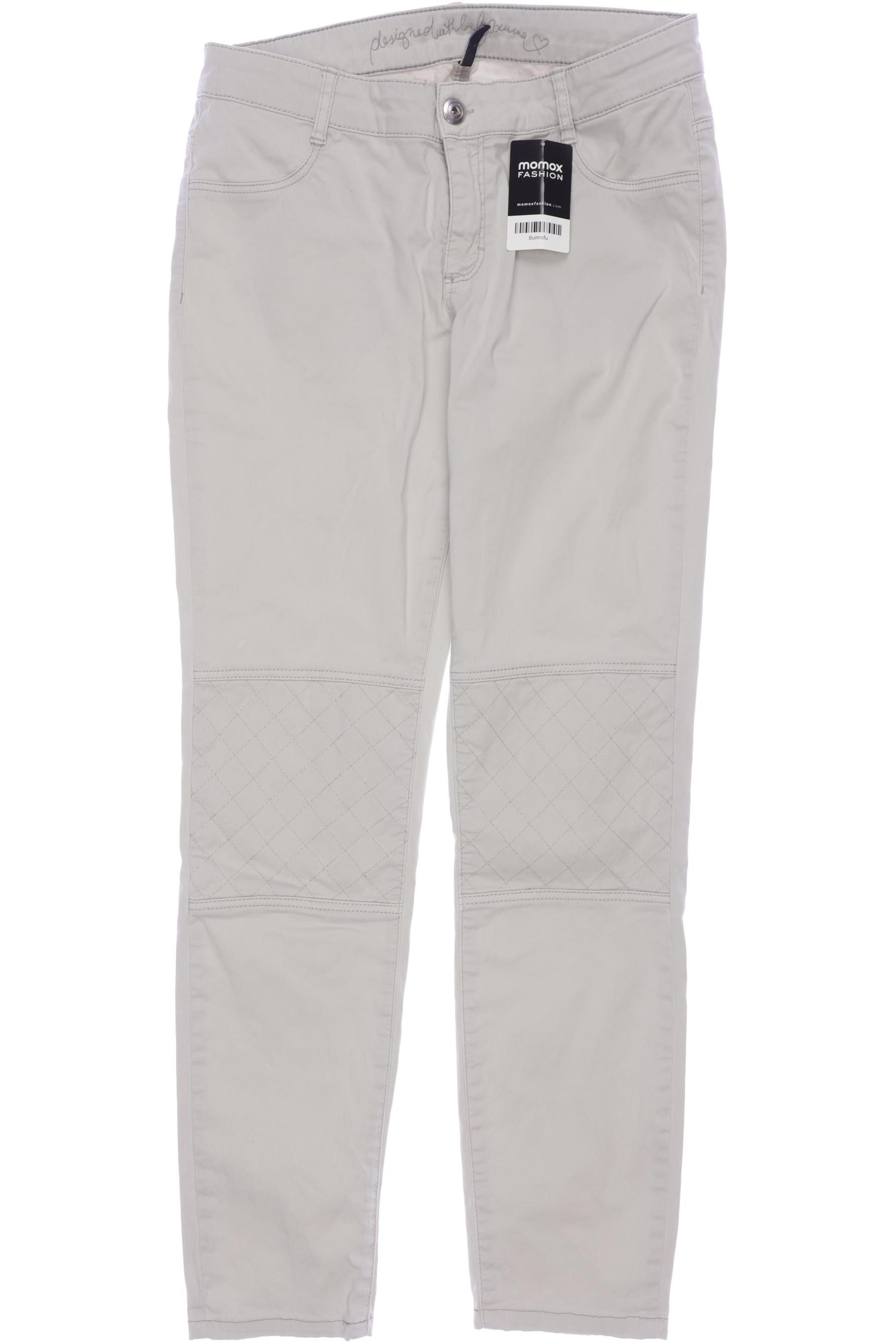 

Comma Damen Stoffhose, cremeweiß, Gr. 40