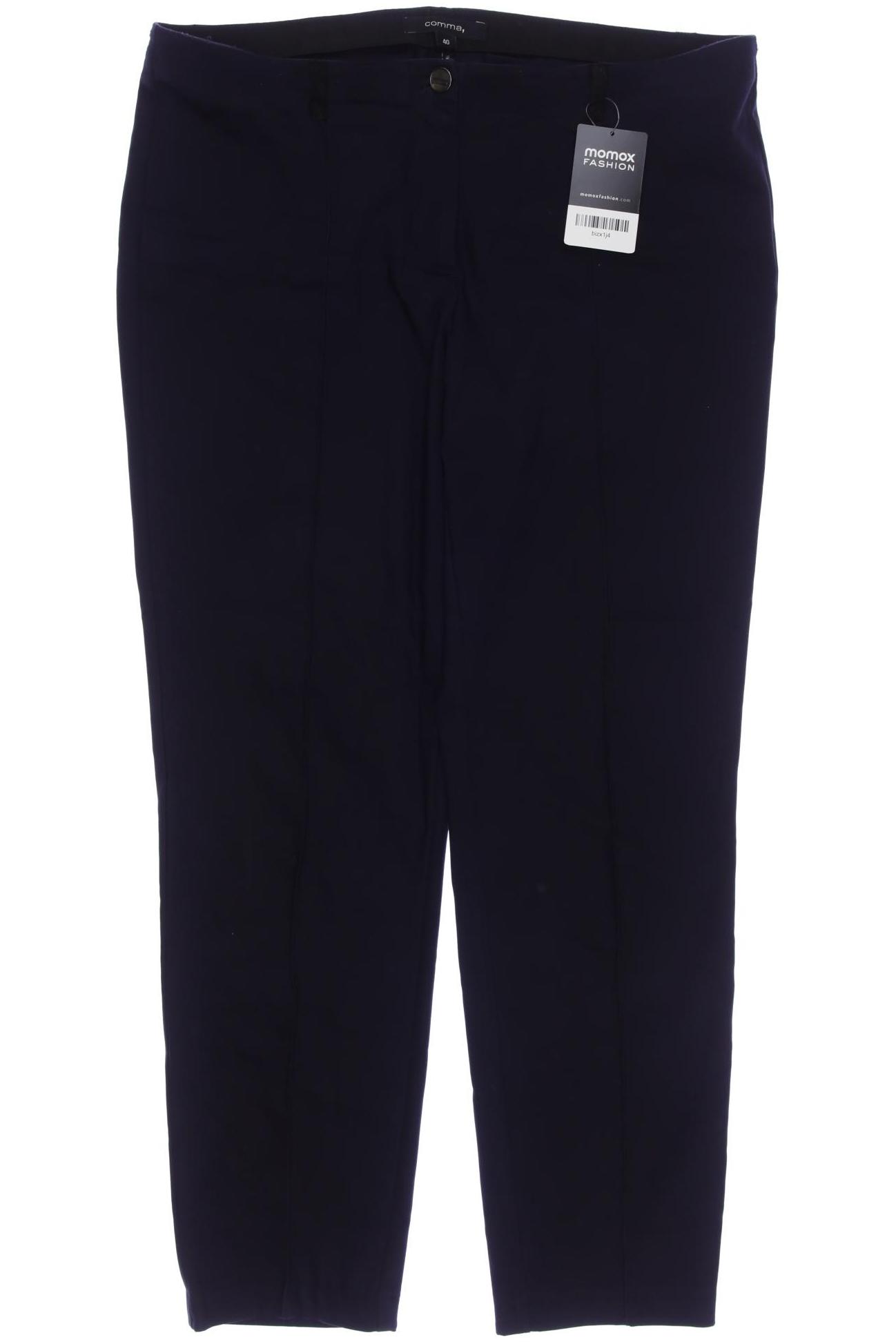 

Comma Damen Stoffhose, marineblau, Gr. 40