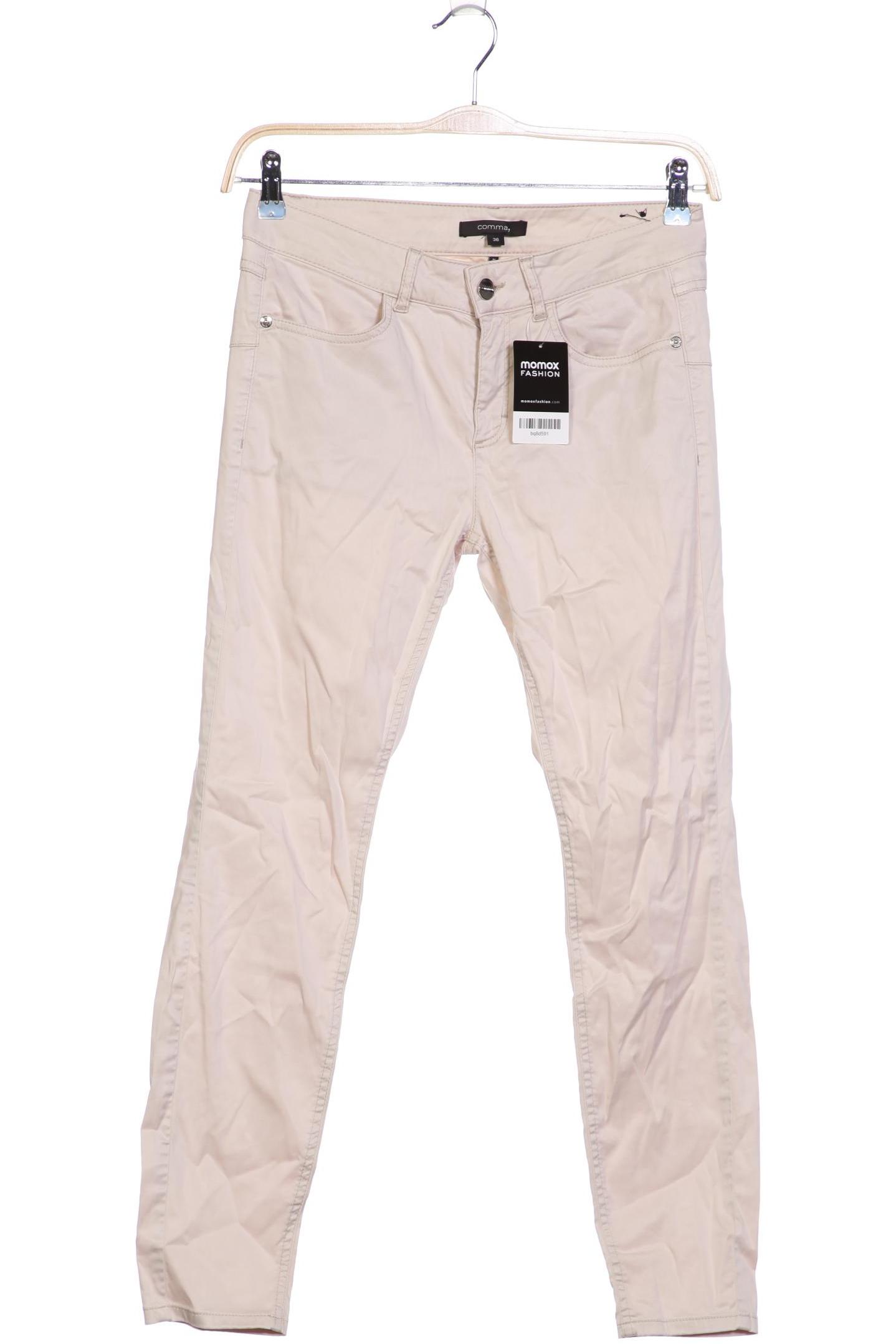 

Comma Damen Stoffhose, beige, Gr. 36