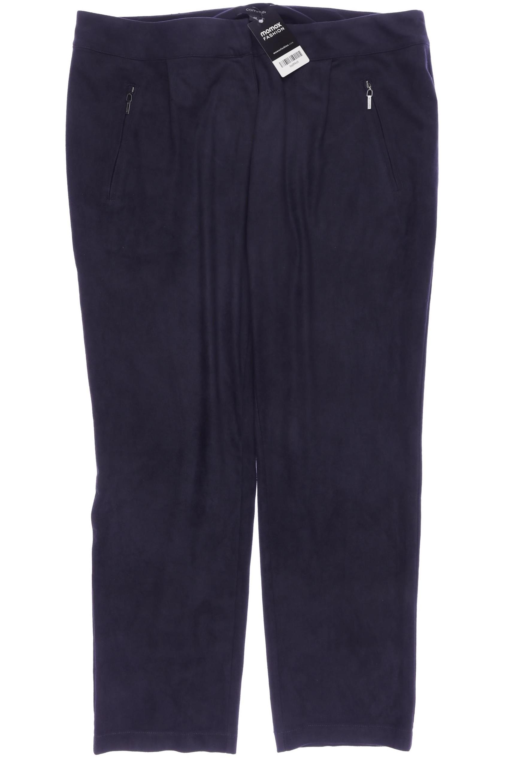 

Comma Damen Stoffhose, marineblau, Gr. 46