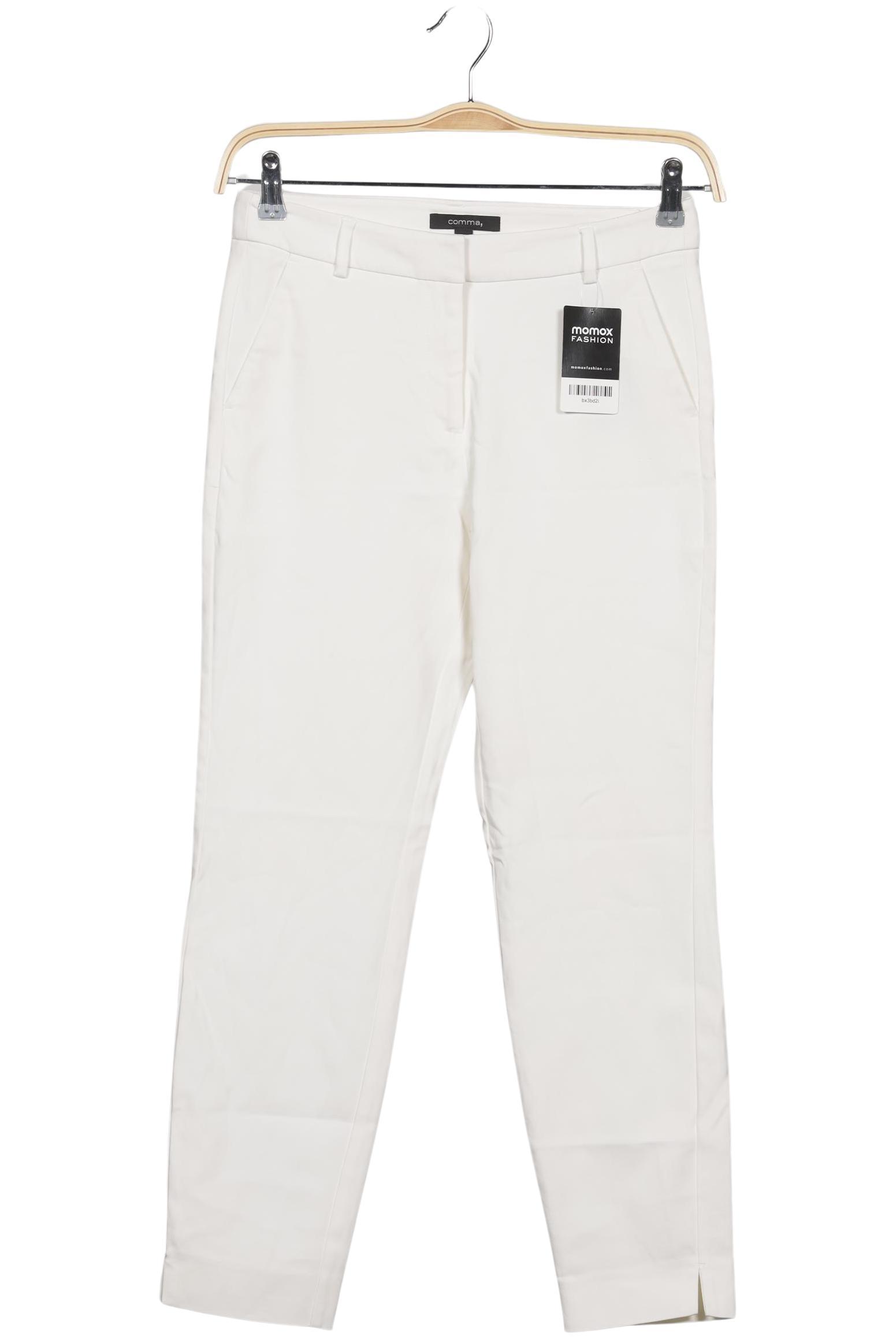 

Comma Damen Stoffhose, weiß, Gr. 36