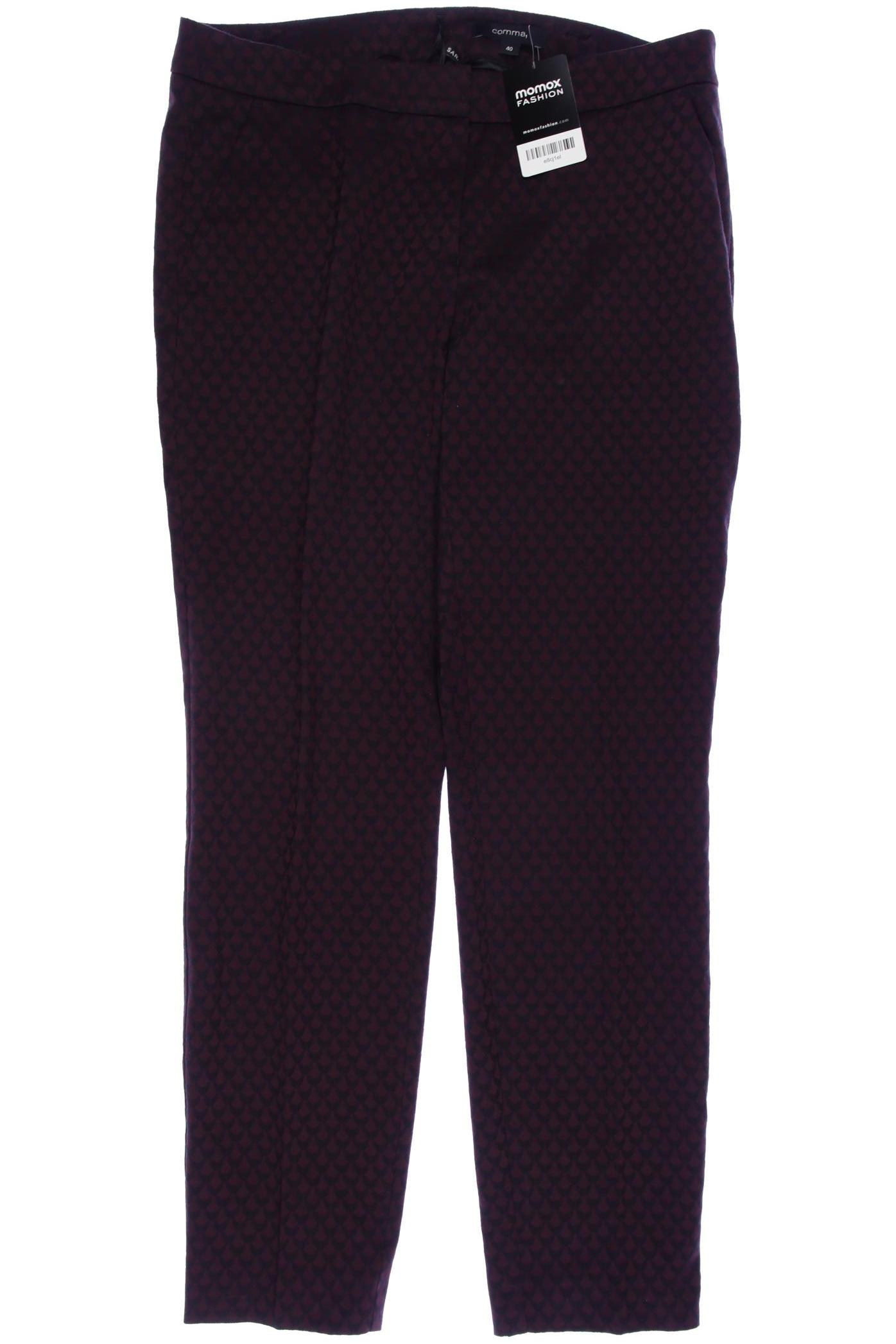

Comma Damen Stoffhose, bordeaux, Gr. 40