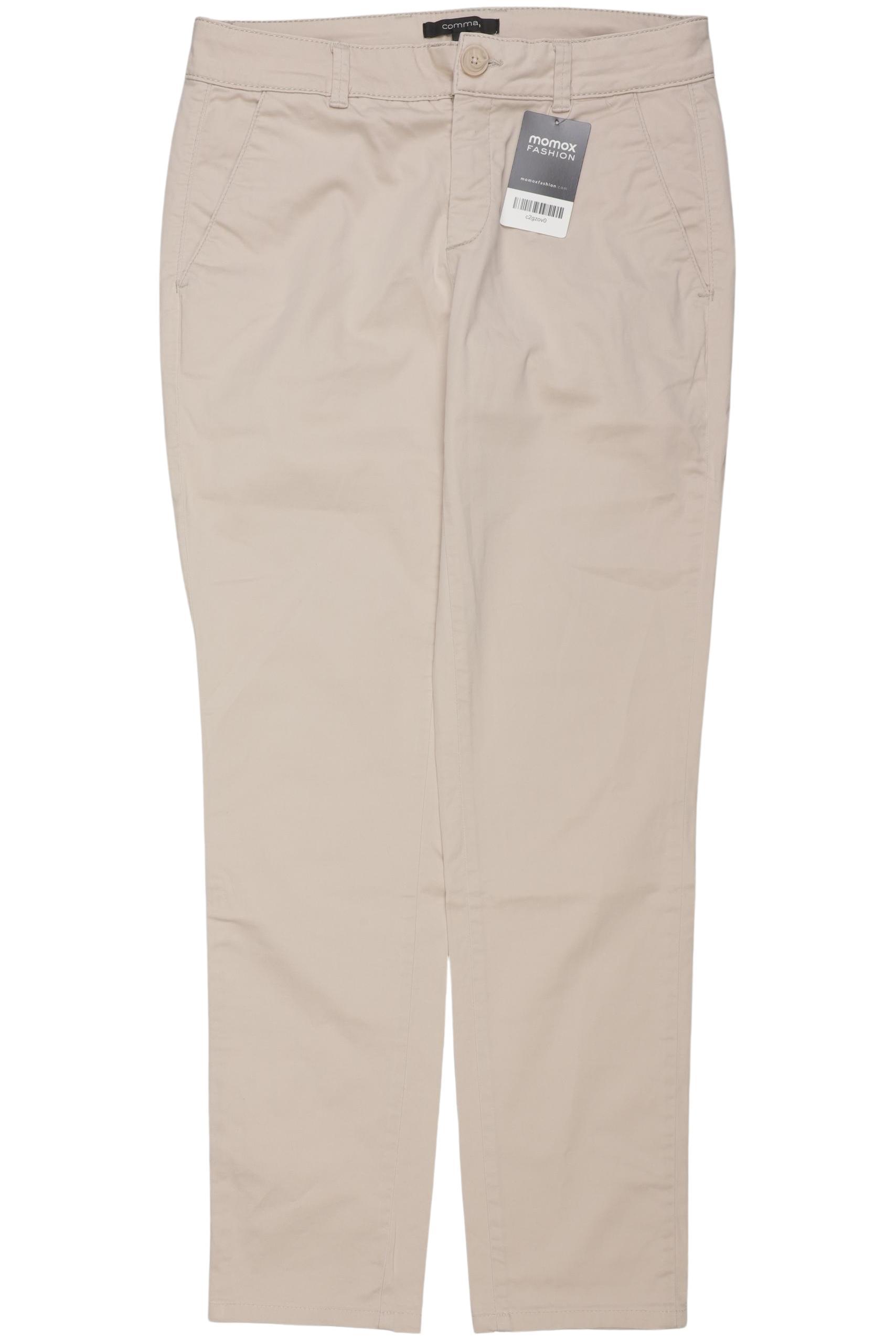 

Comma Damen Stoffhose, beige, Gr. 34
