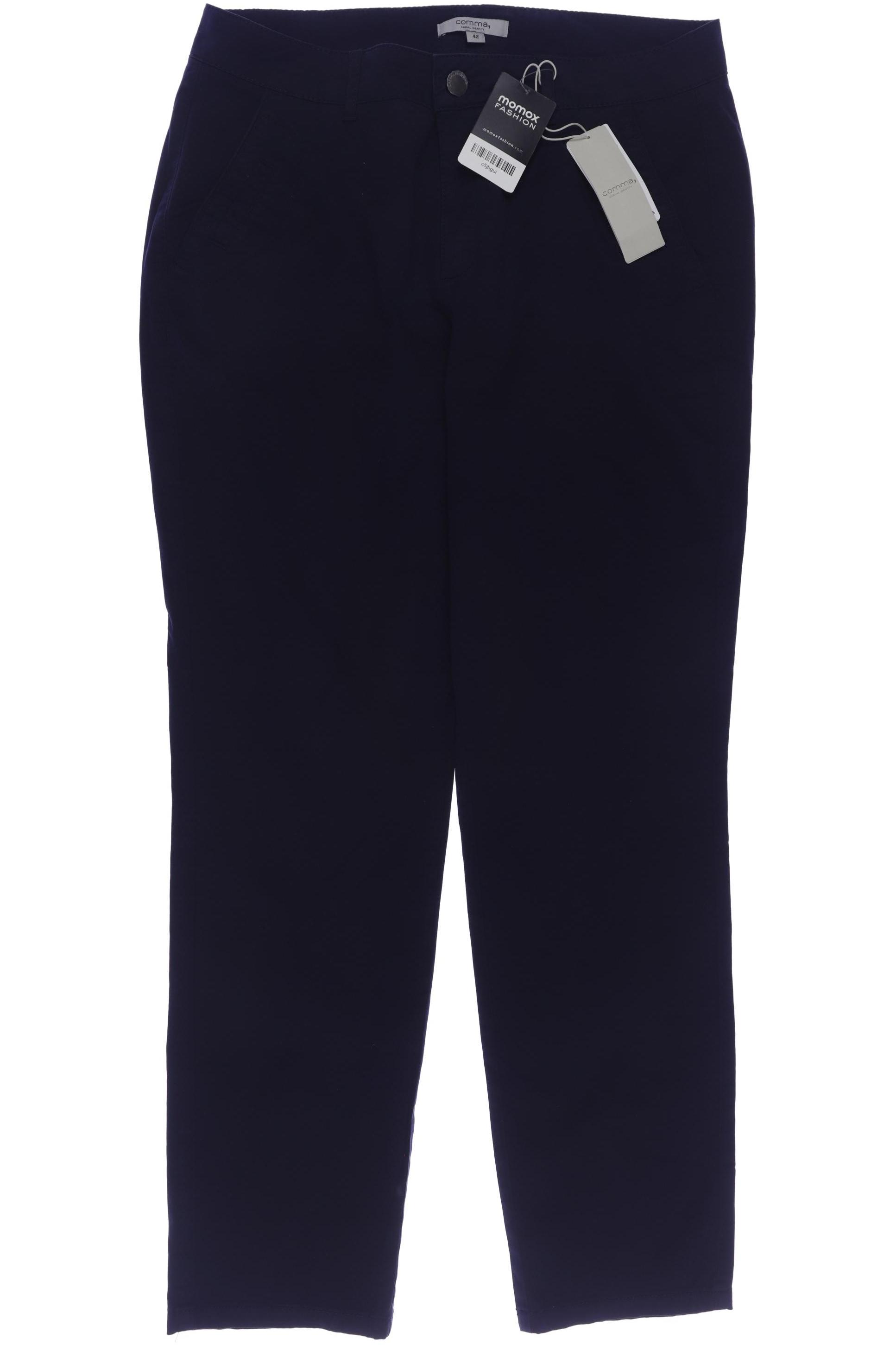 

Comma Damen Stoffhose, marineblau, Gr. 42