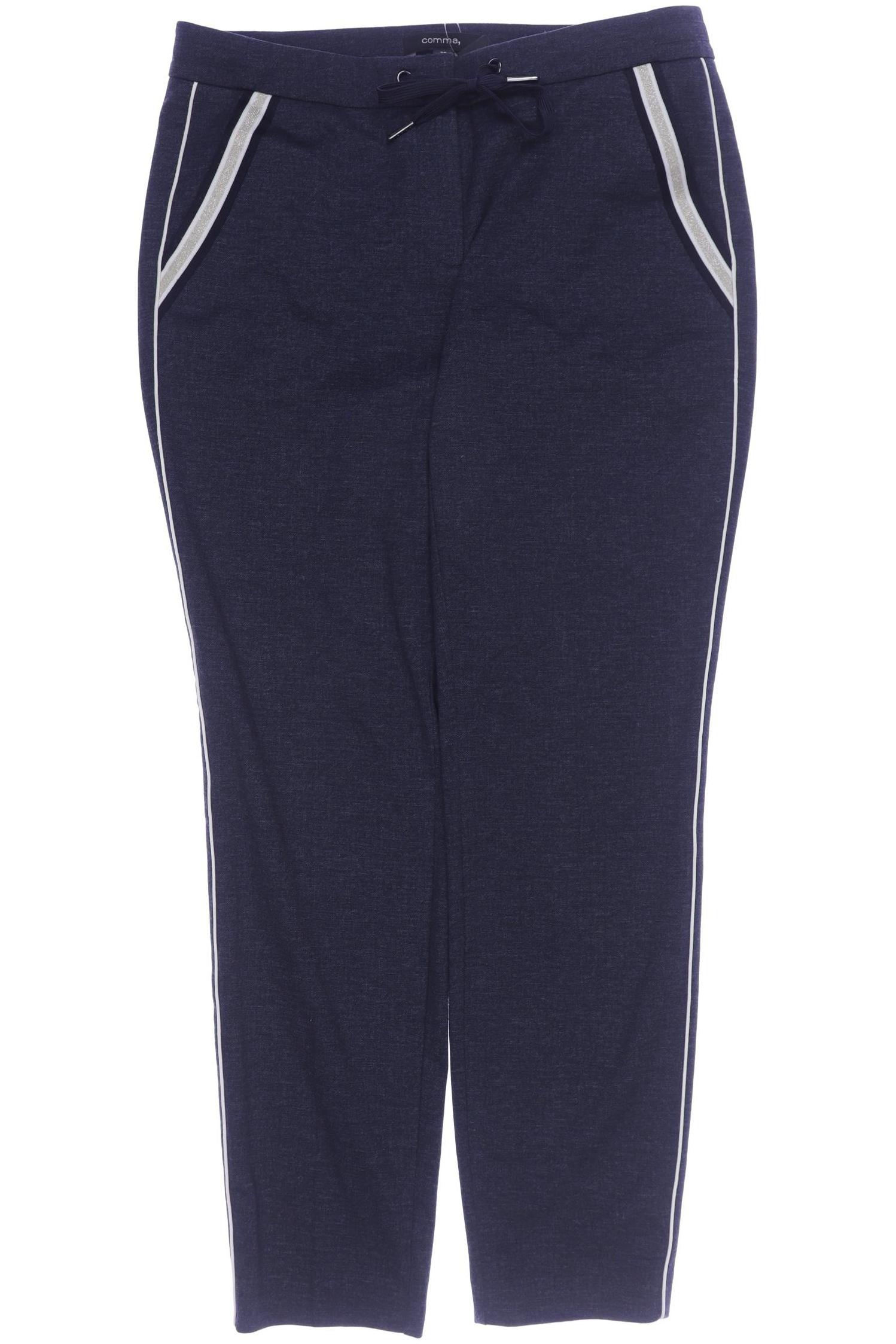 

Comma Damen Stoffhose, marineblau, Gr. 36
