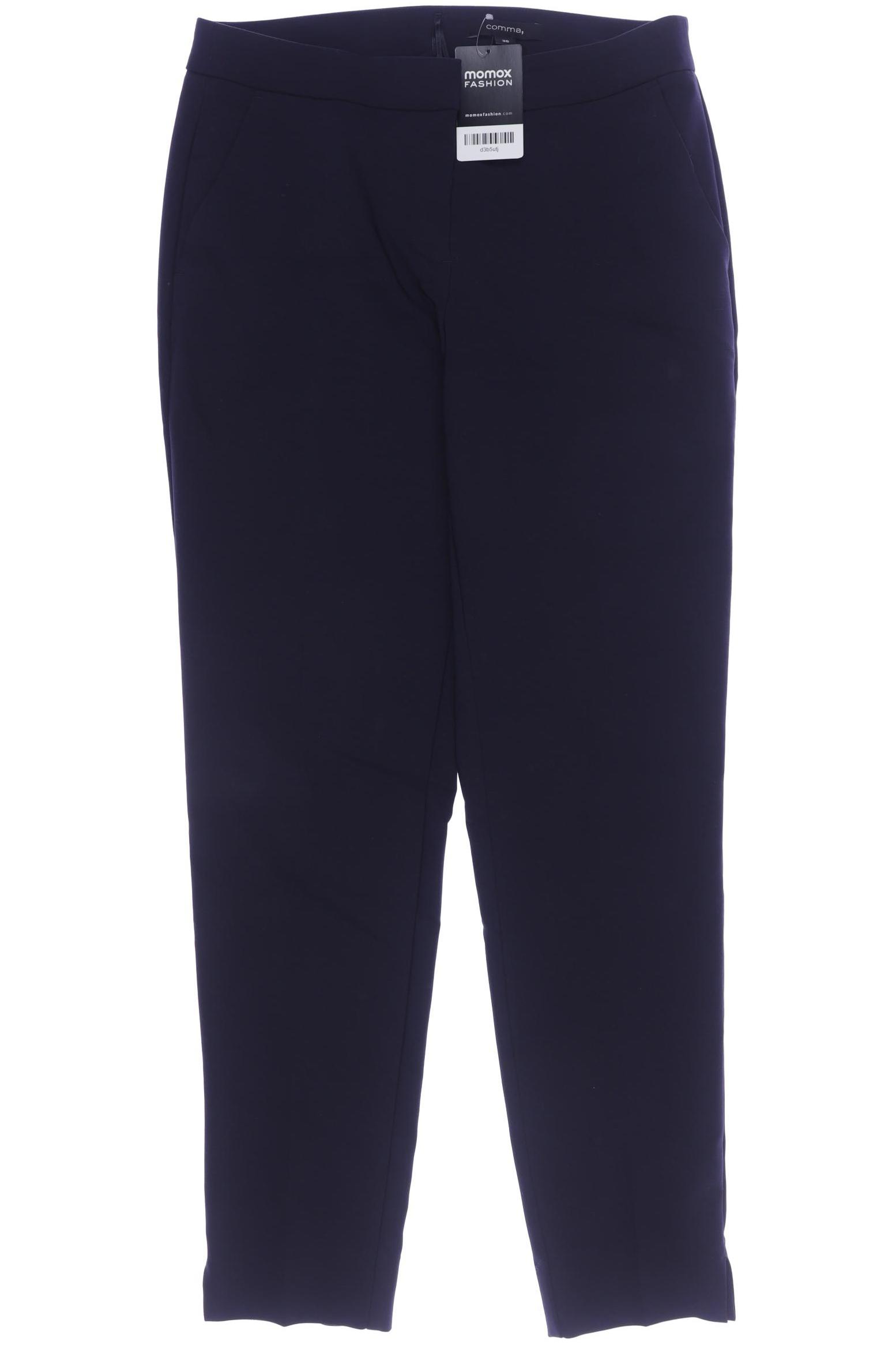 

Comma Damen Stoffhose, marineblau, Gr. 36