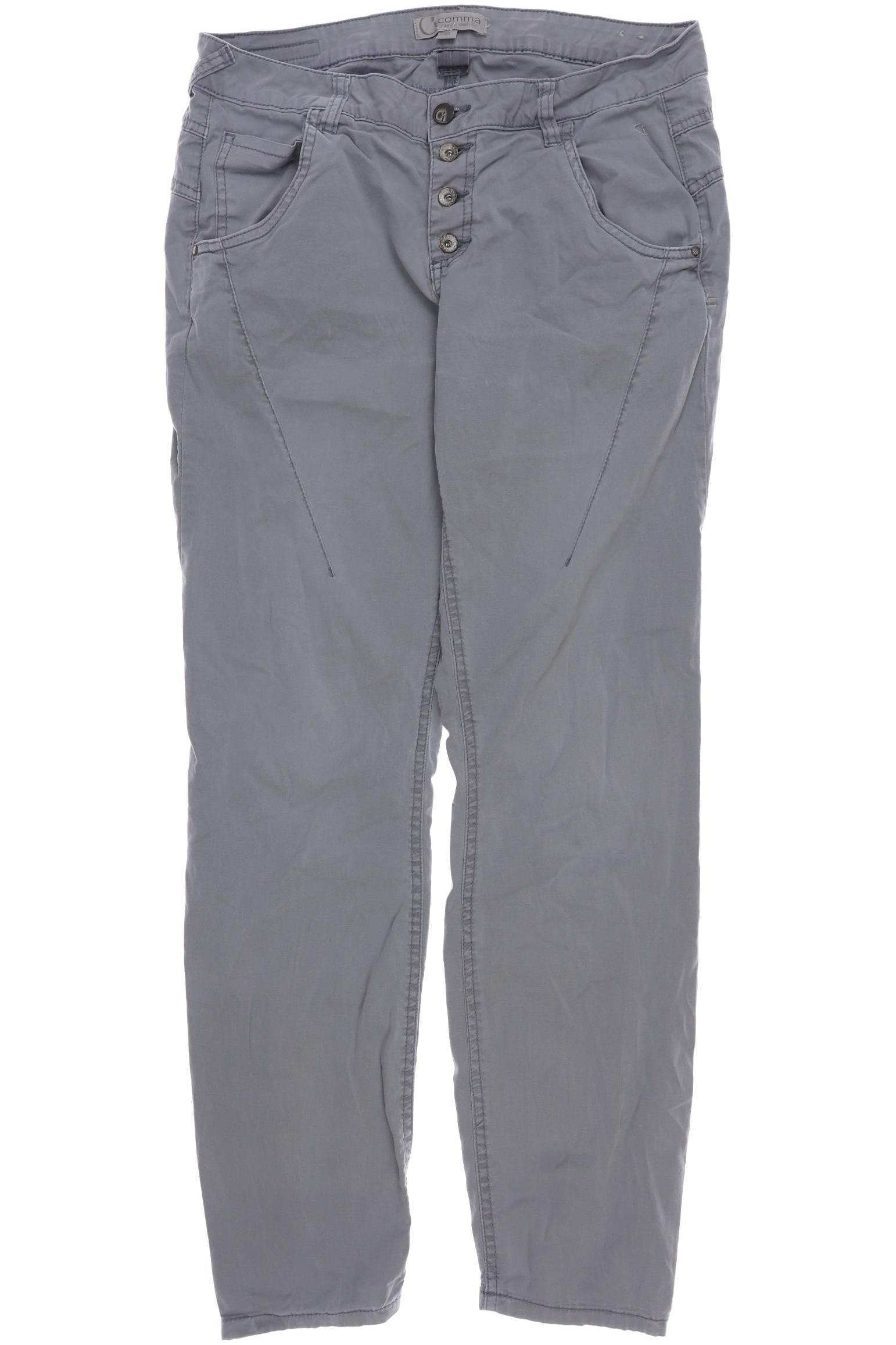 

Comma Damen Stoffhose, grau, Gr. 38