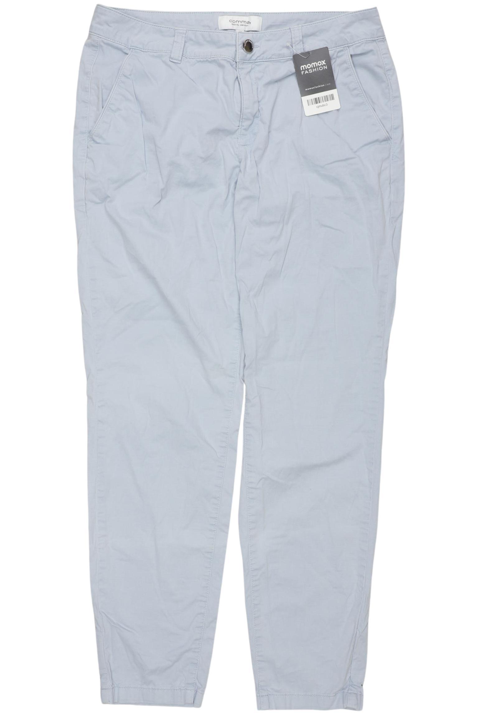 

Comma Damen Stoffhose, hellblau, Gr. 40