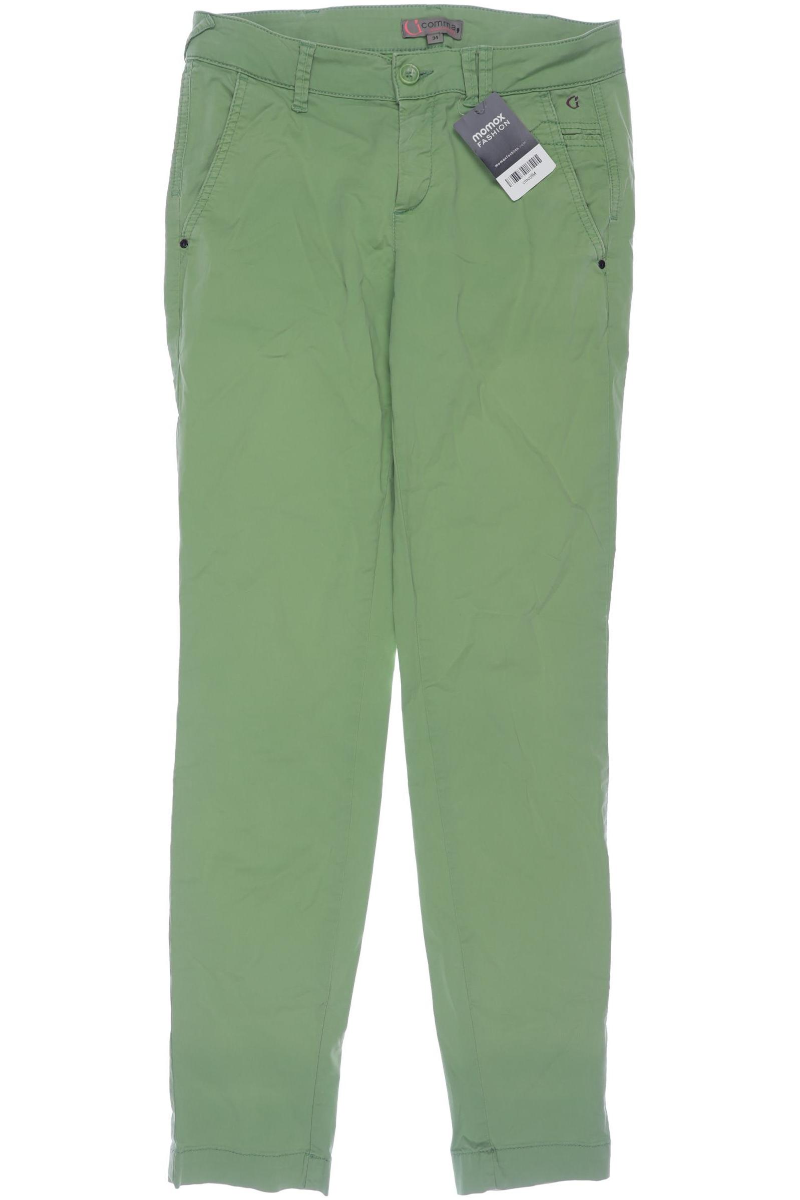 

Comma Damen Stoffhose, grün, Gr. 34
