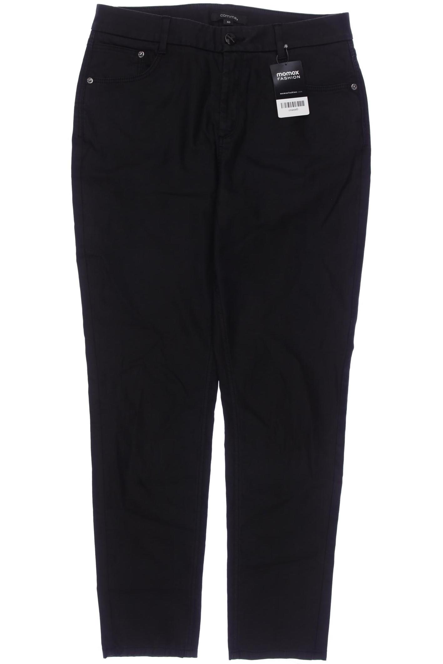

Comma Damen Stoffhose, schwarz, Gr. 40